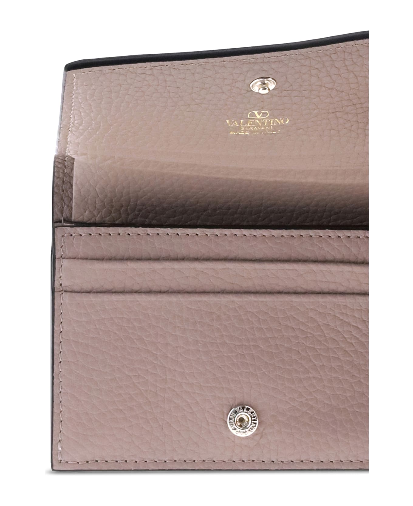 Valentino Garavani Rockstud Leather Wallet