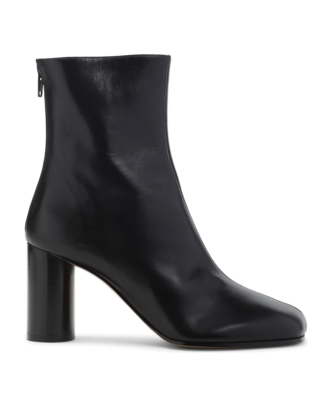 Phoebe Philo Tug Ankle Boots - Bk Black