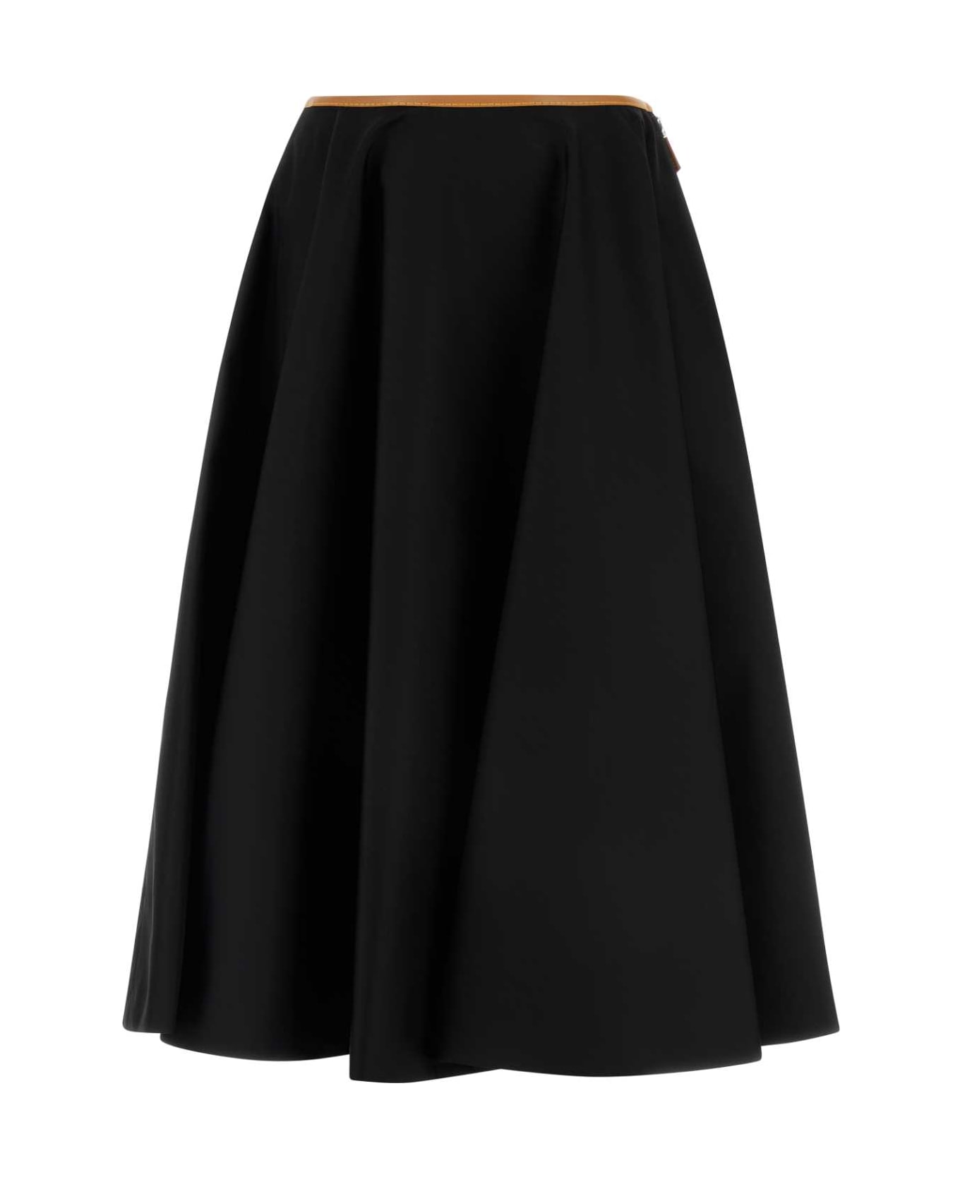 Prada Black Re-nylon Skirt - NERO