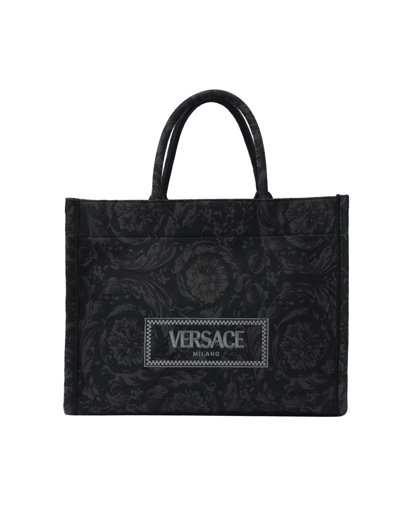 Versace Athena Barocco Shopper - Black