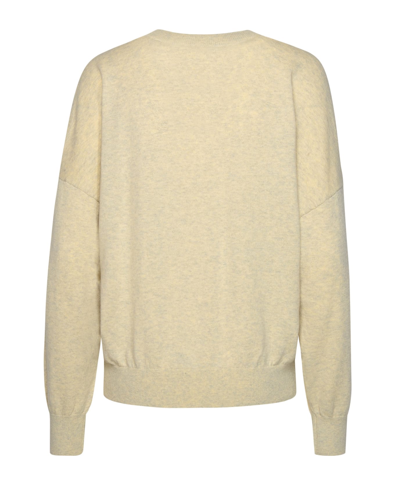 Marant Étoile 'marisans' Grey Wool Blend Sweater - LIGHT GREY / SILVER