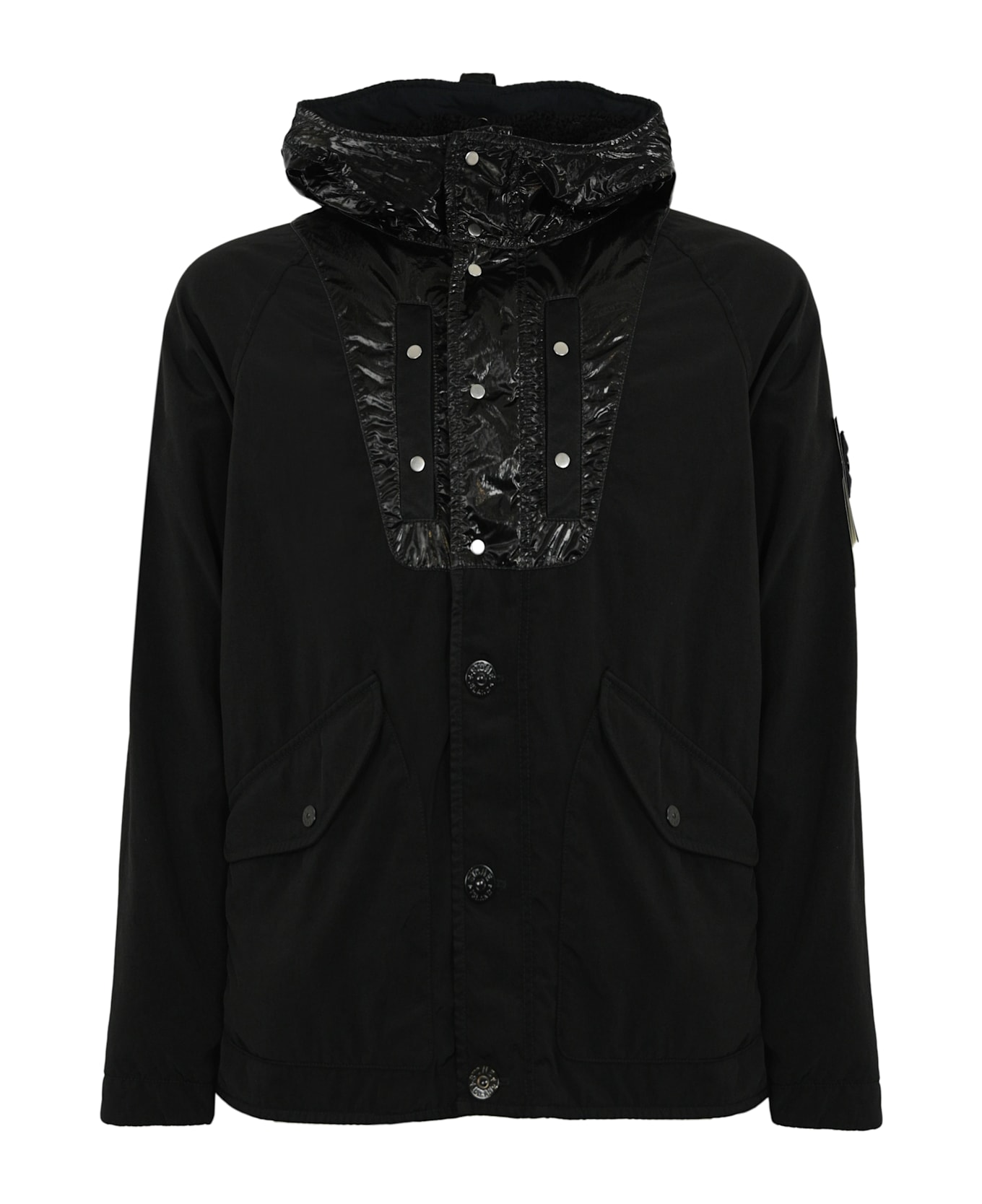 Stone Island 44021 Panama Nylon Jacket - Nero ジャケット