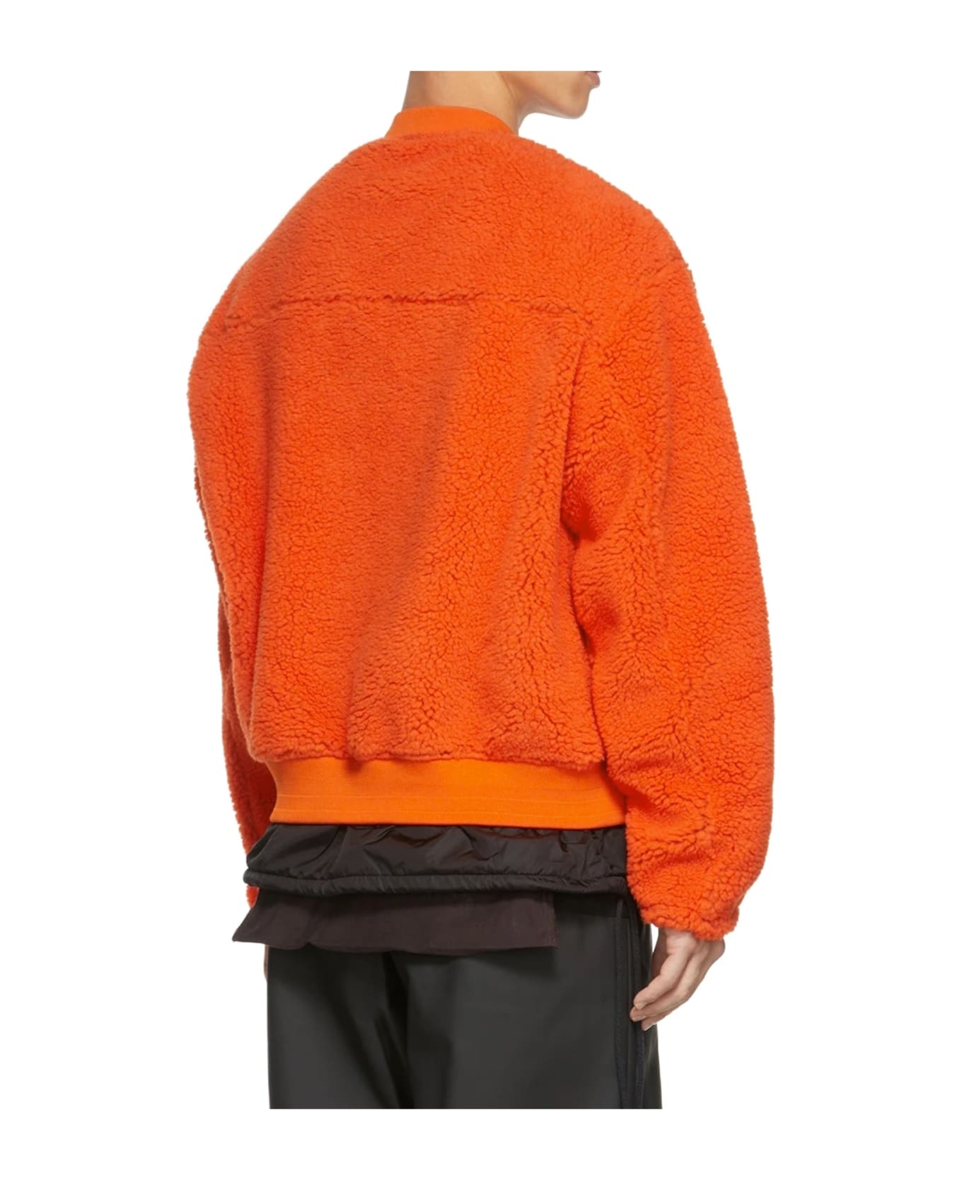 AMBUSH Wool Logo Sweatshirt - Orange フリース