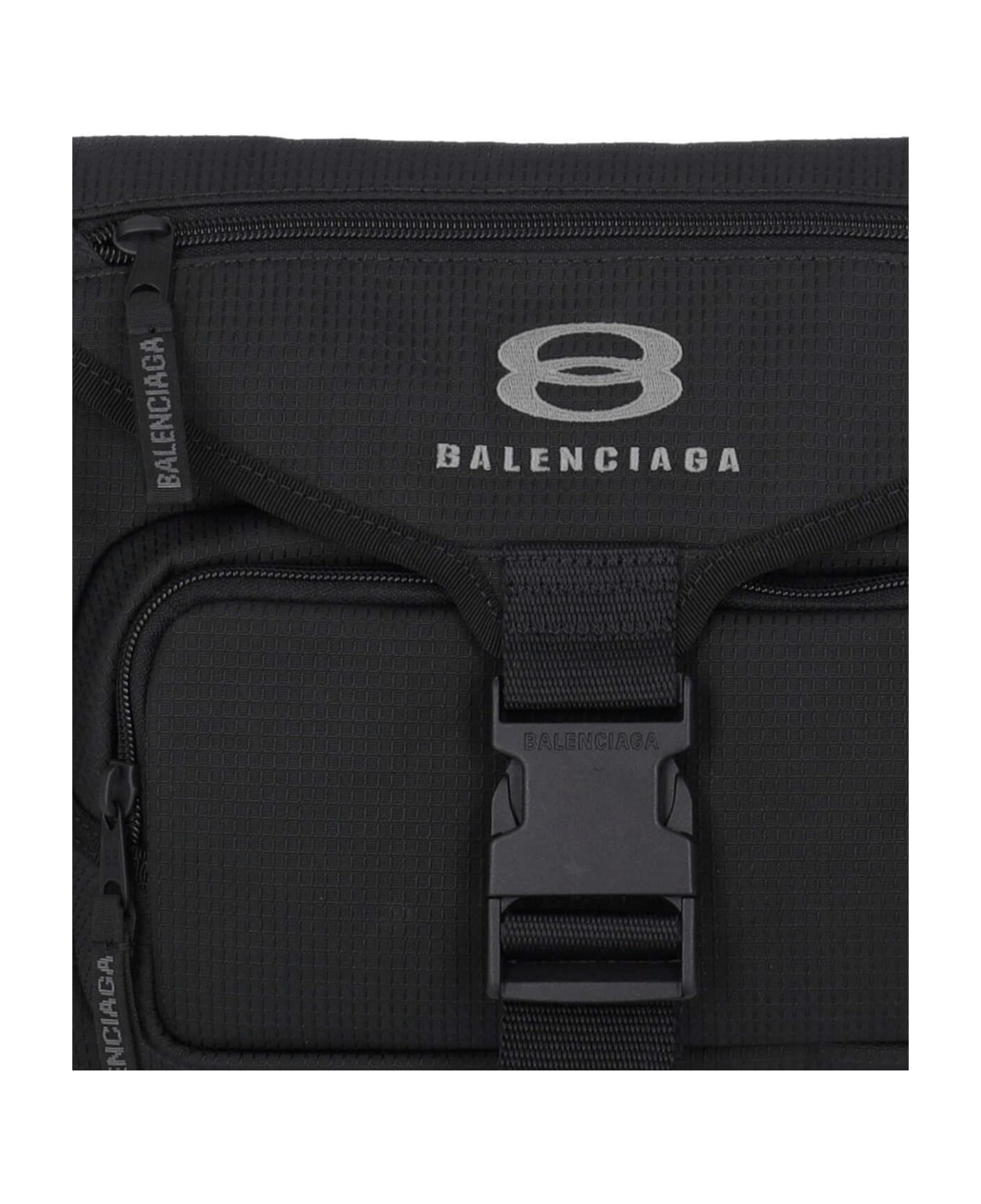 Balenciaga Large Fanny Pack 'unity' - Black ベルトバッグ