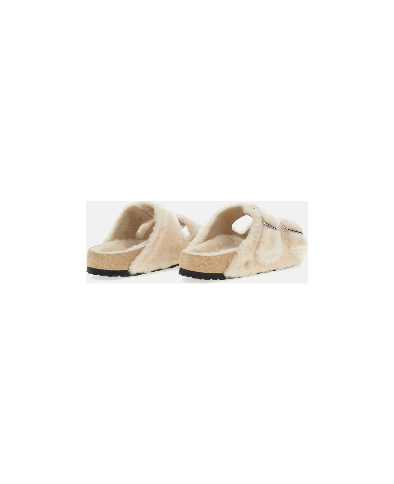 Birkenstock Becomes Berlin Arizona Shearling 1774 - White