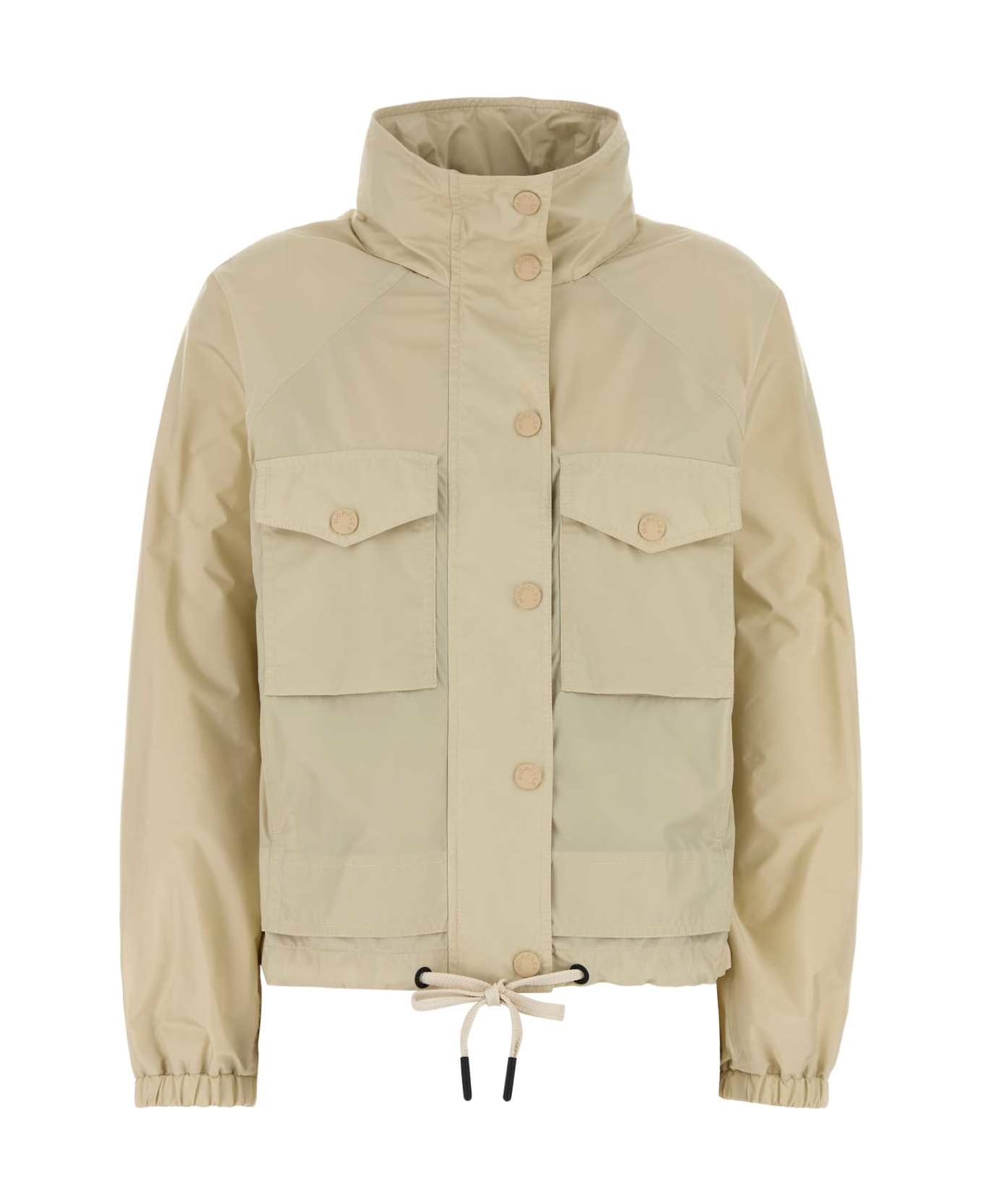 Moncler Grenoble Sand Nylon Nor Windbreaker - 21E
