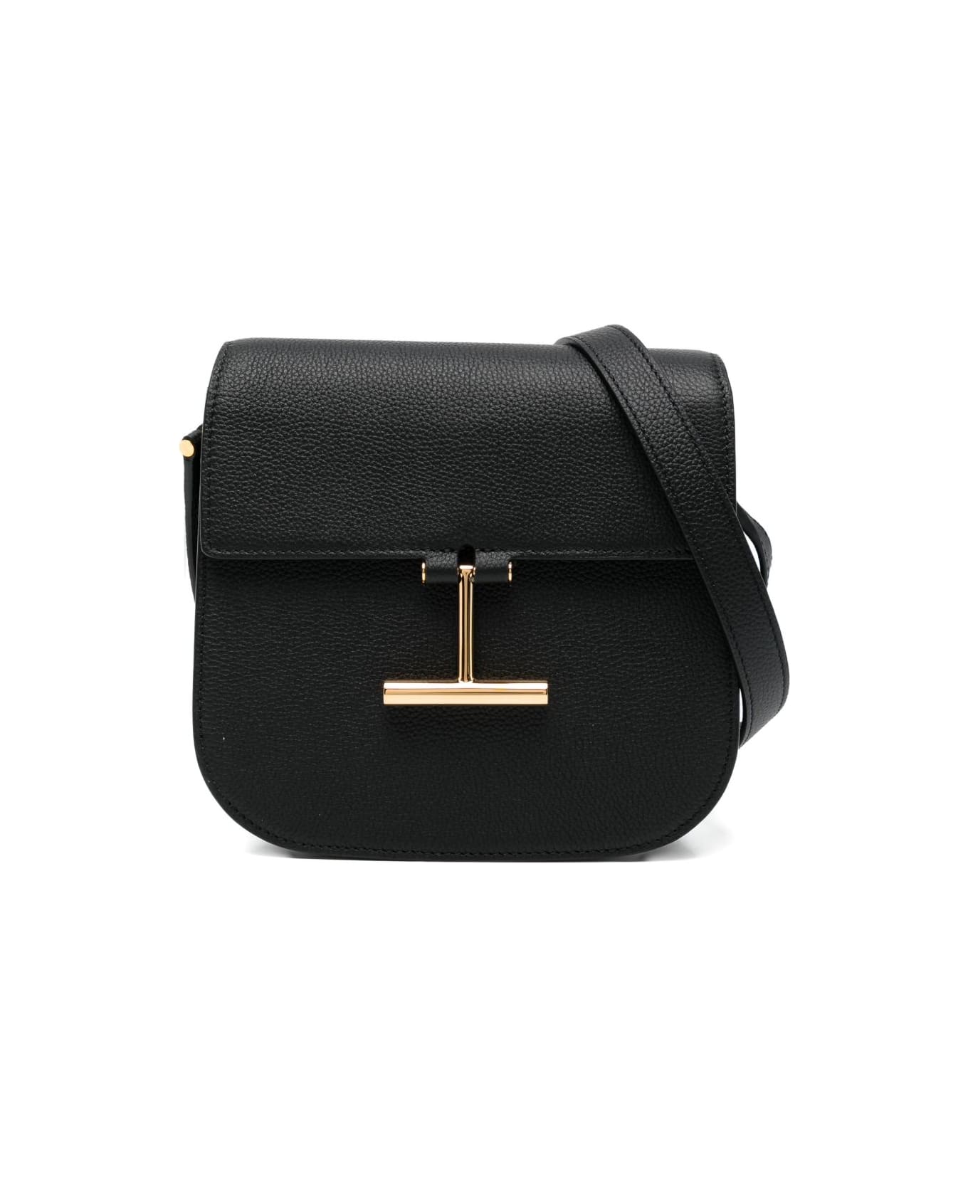 Tom Ford Tara Mini Leather Crossbody Bag - Black