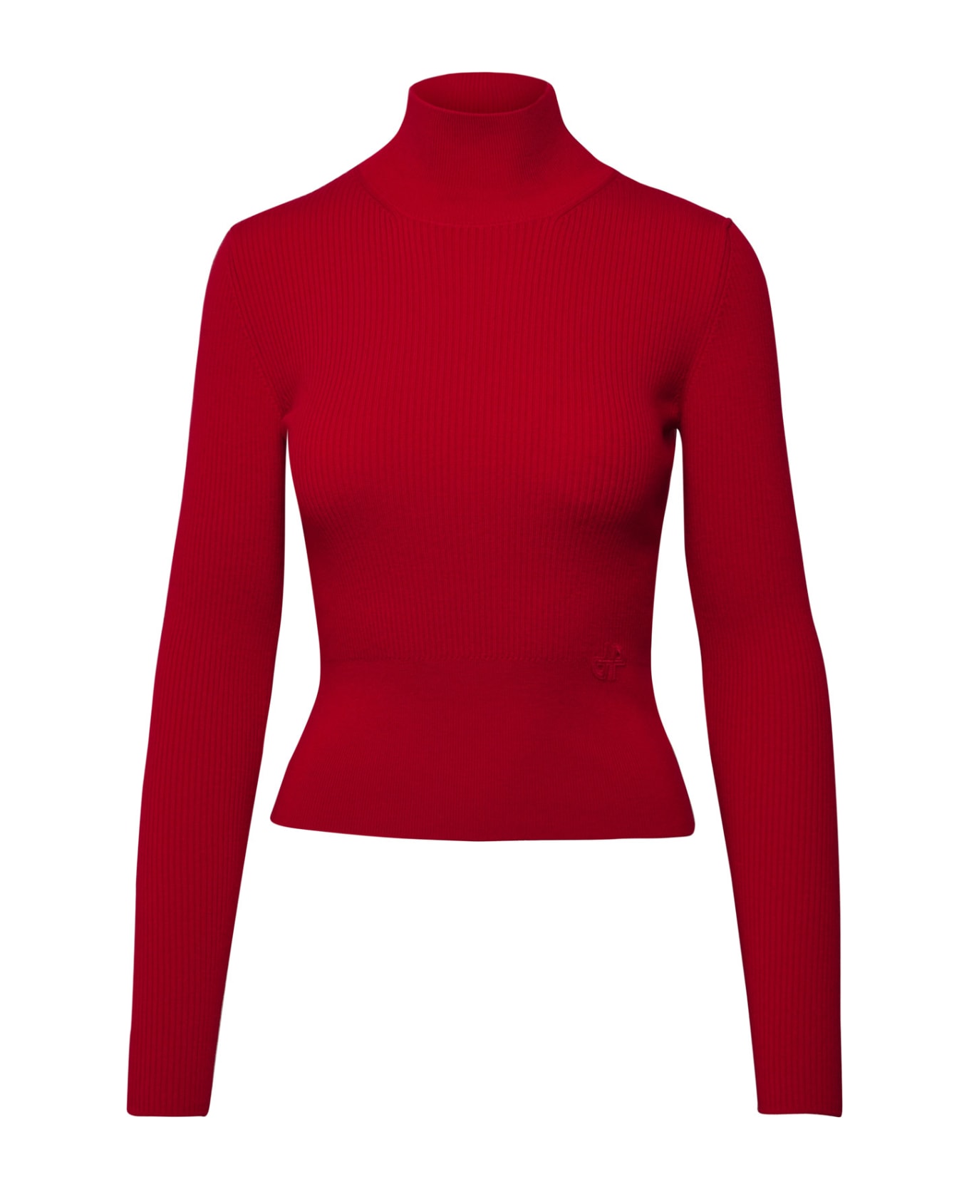 Patou Red Merino Blend Sweater - Red
