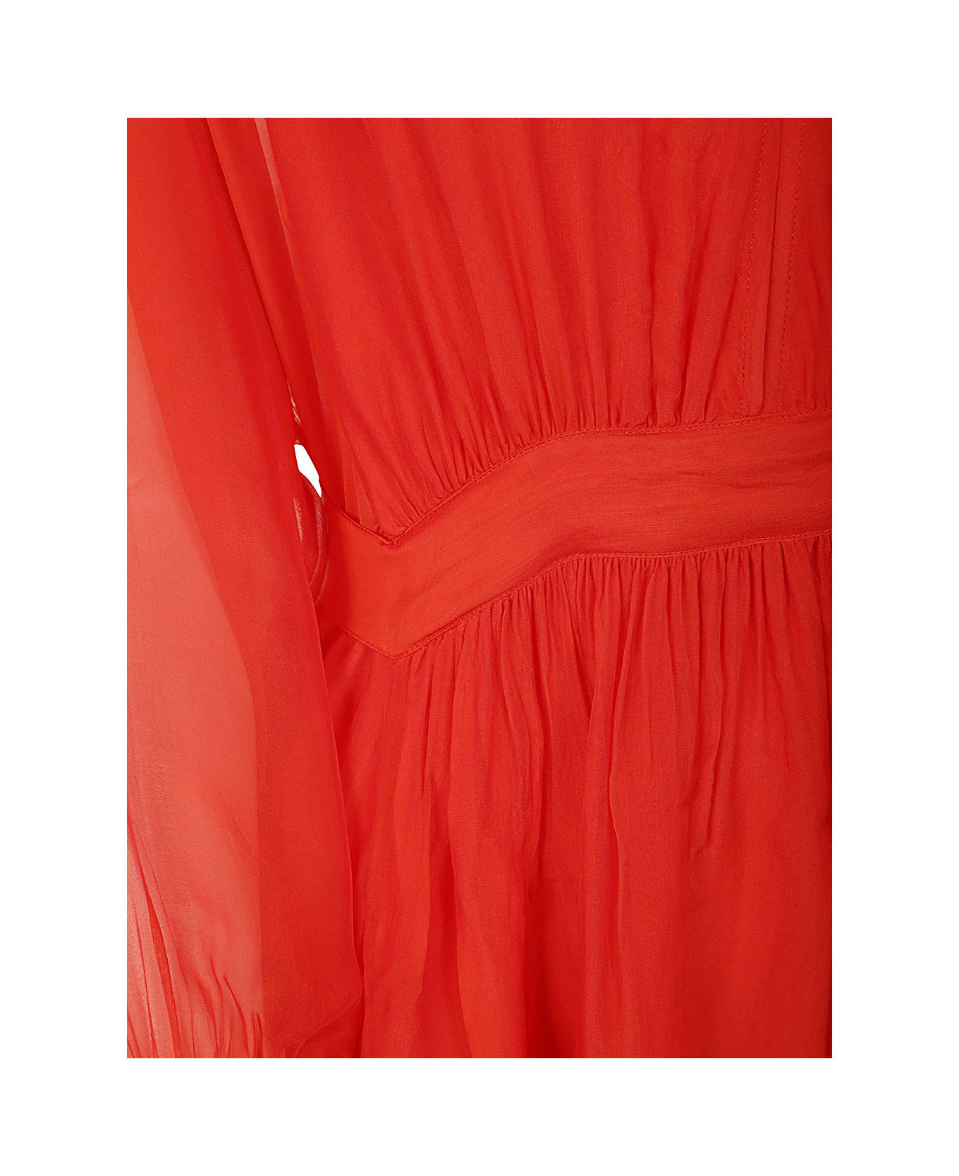 Seventy Long Dress - Red ワンピース＆ドレス