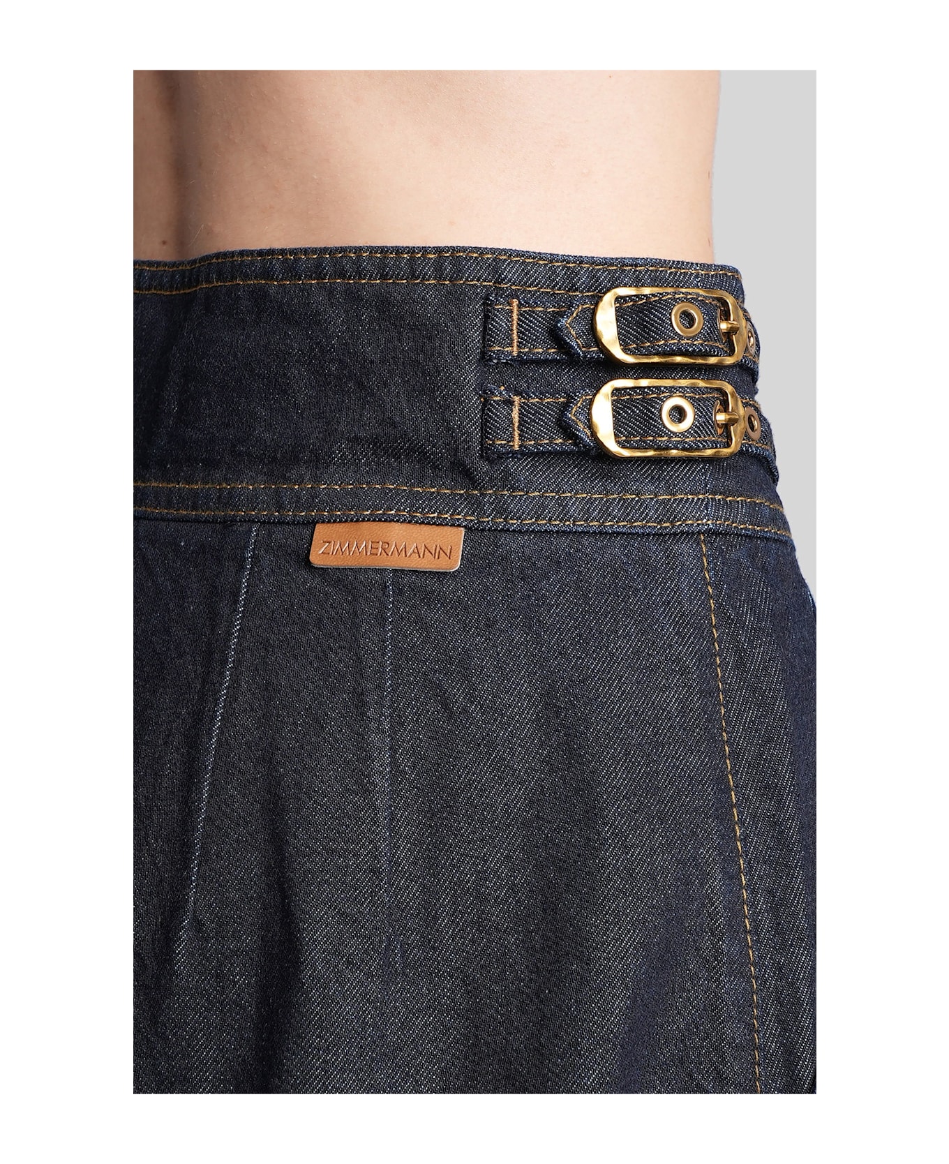 Zimmermann Jeans In Blue Denim - blue