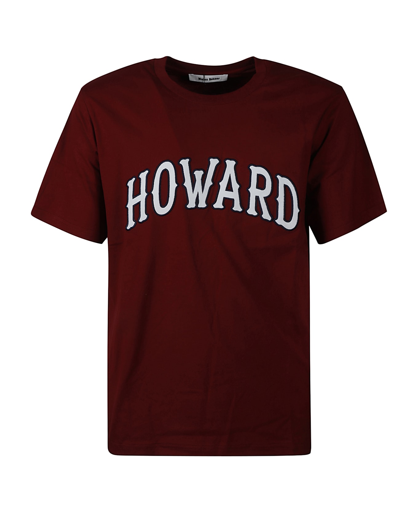 Wales Bonner Howard T-shirt - Bordeaux