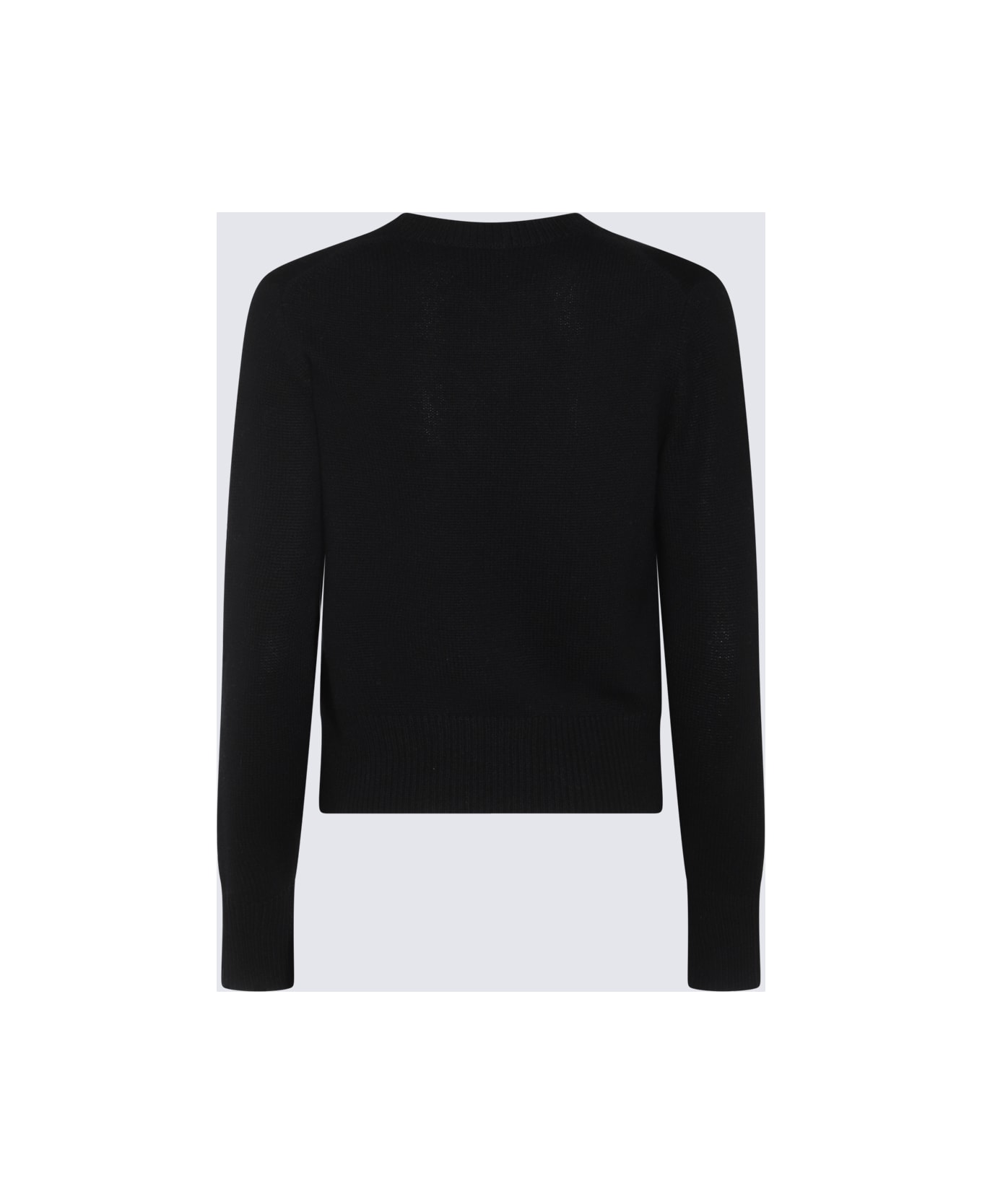 Allude Black Wool Knitwear - Black