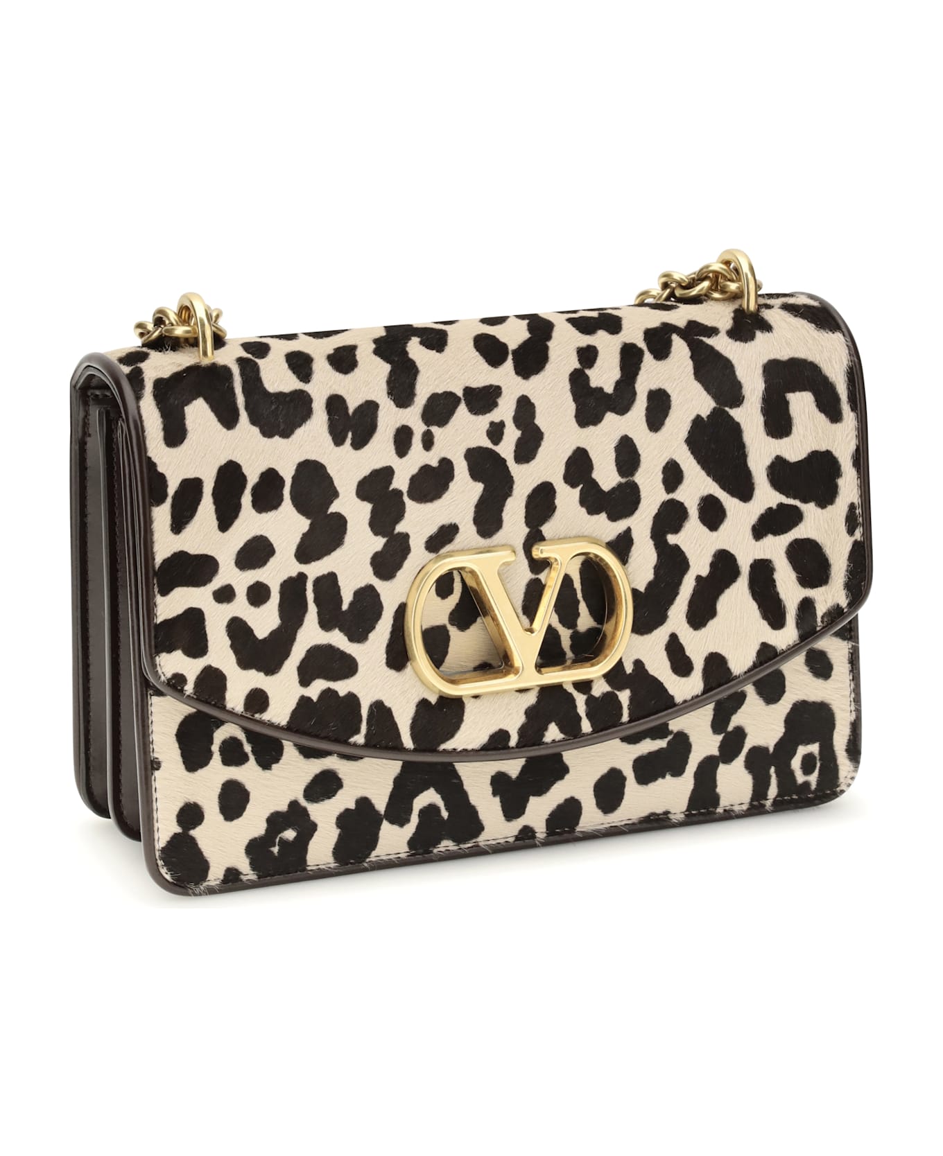 Valentino Garavani Animalier Pony Effect Shoulder Bag