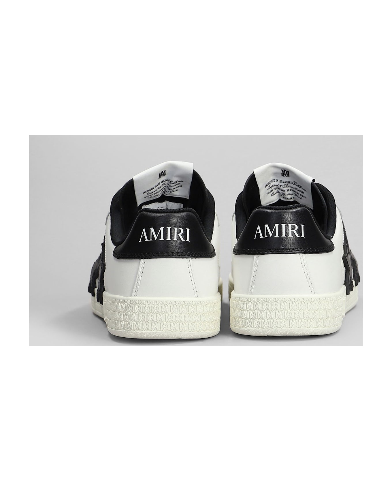 AMIRI Pacific Sneakers In White Leather - white