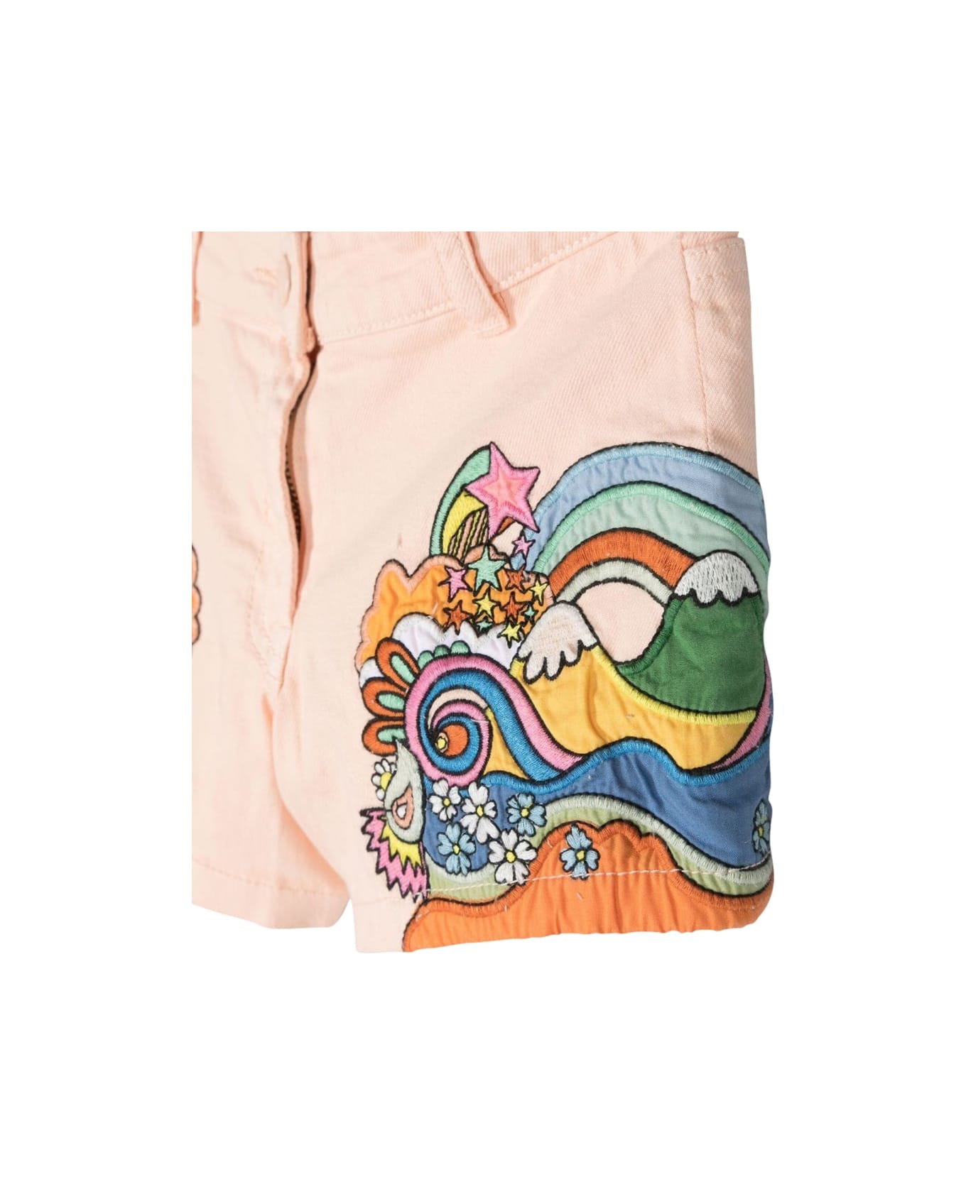 Stella McCartney Shorts Prints - PINK