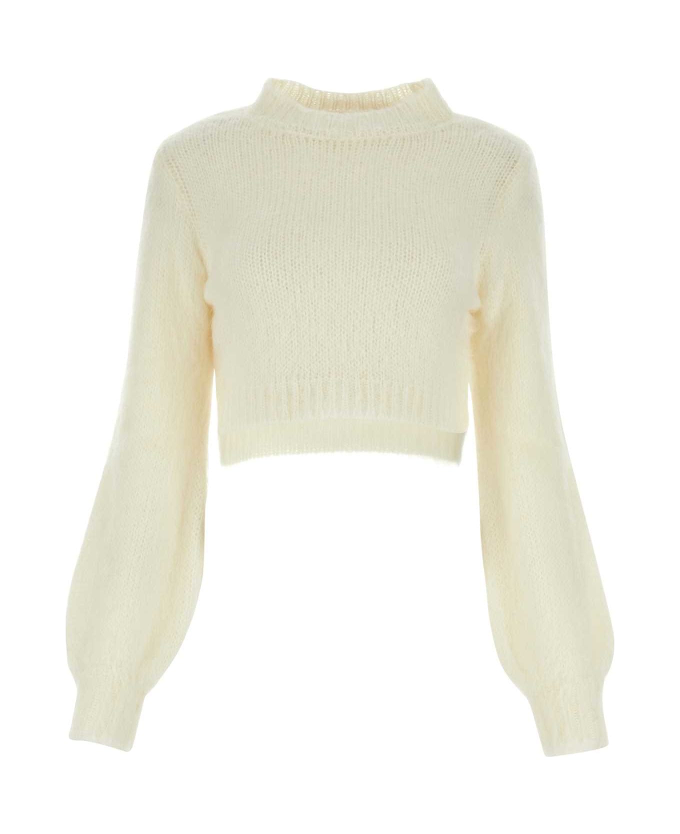 Marni Ivory Acetate Blend Sweater - 00W01 ニットウェア