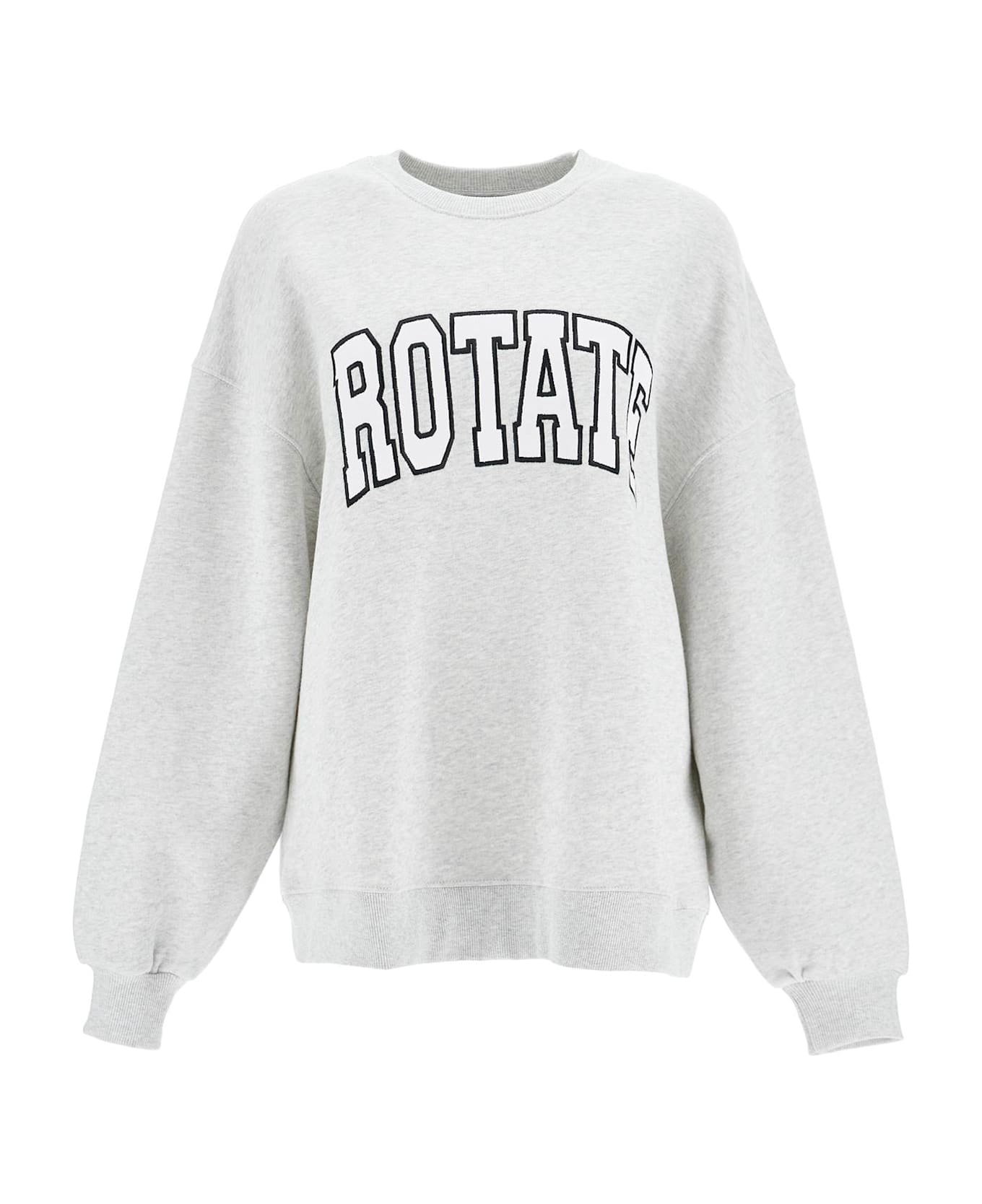 Rotate by Birger Christensen Oversized Branded Sweat - GREY
