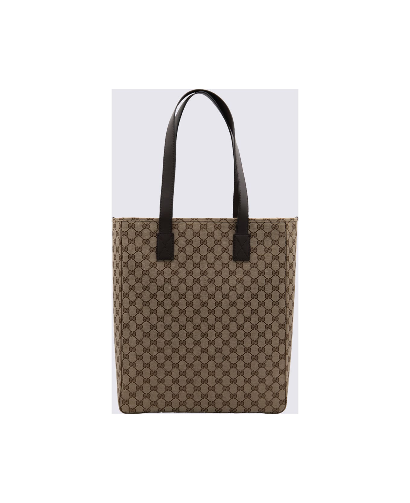 Gucci Beige Leather Totes