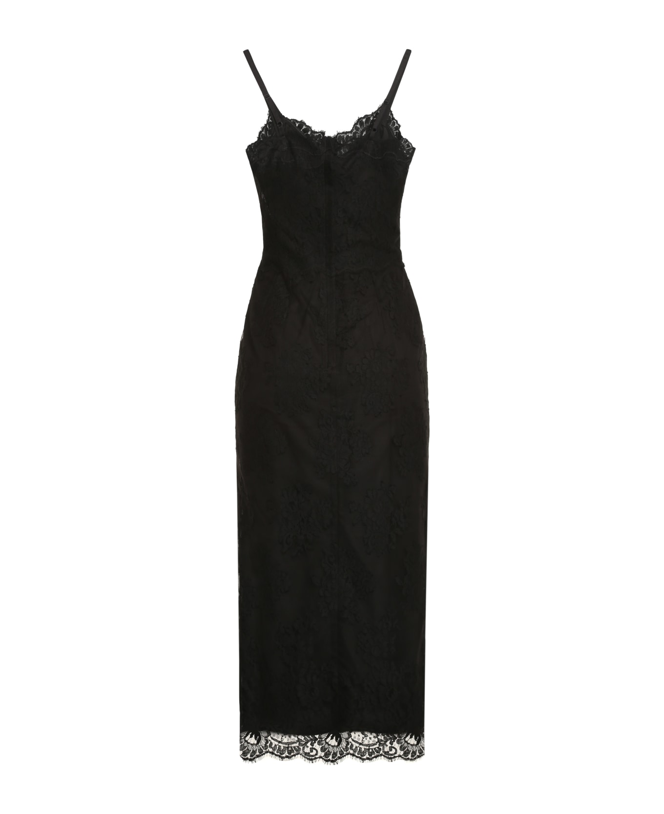 Dolce & Gabbana Lace Dress - black