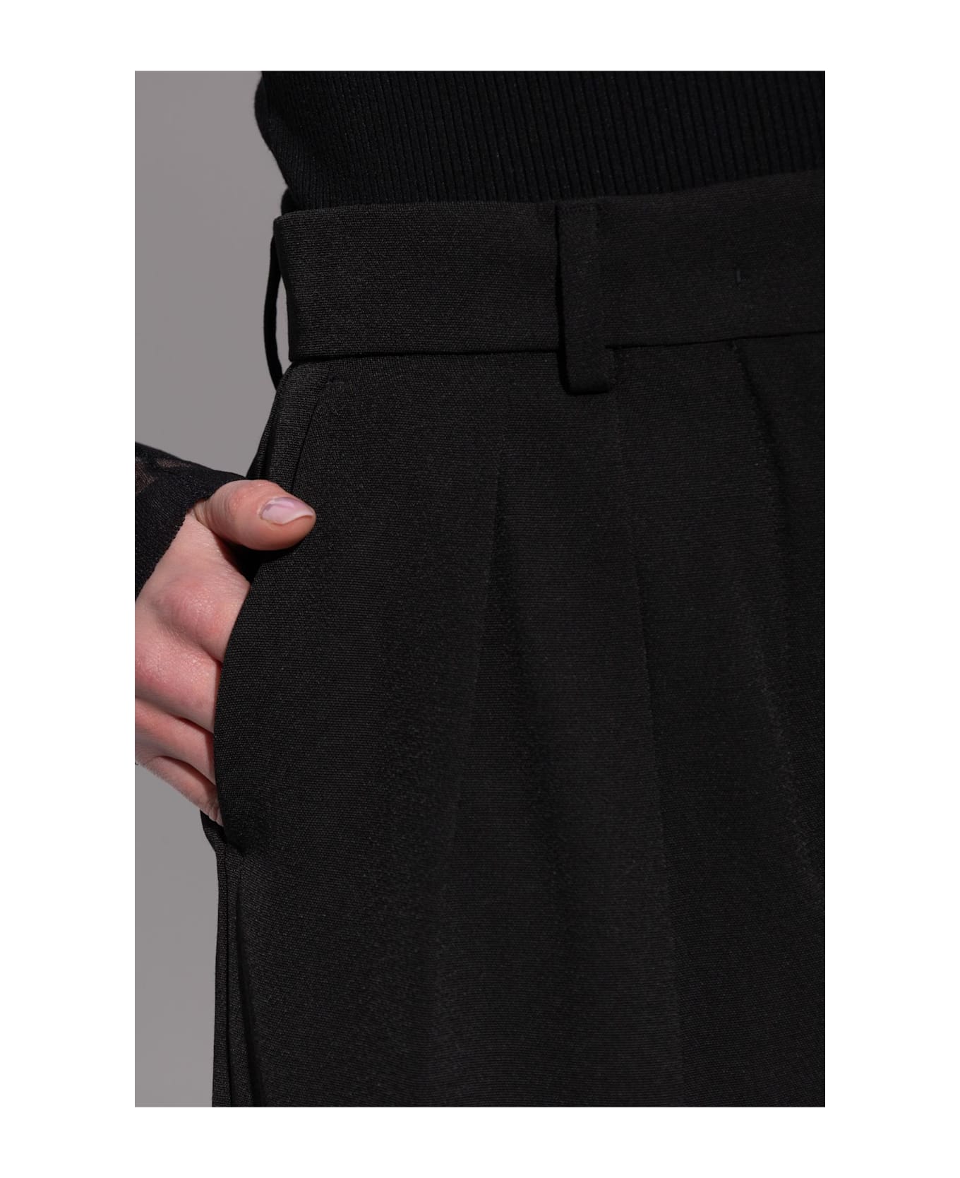 SportMax Pants Hello - Black