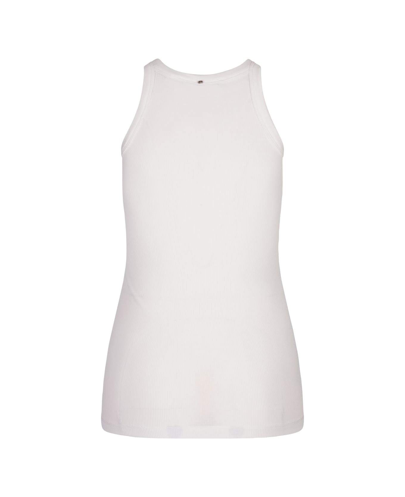 SportMax White Caccia Tank Top - White