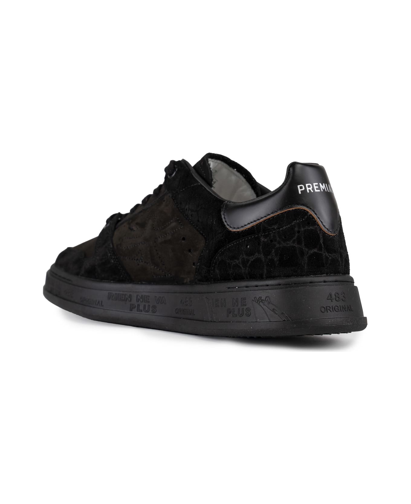 Premiata Quinn 6964 Suede Sneakers - Nero