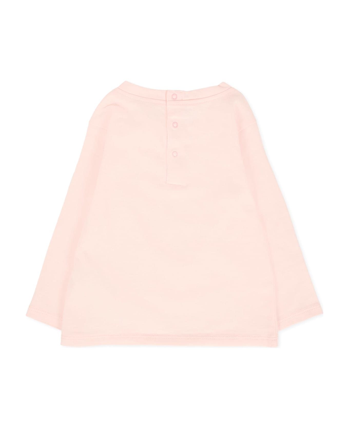 Billieblush Pink T-shirt For Baby Girl With Sheep - Pink