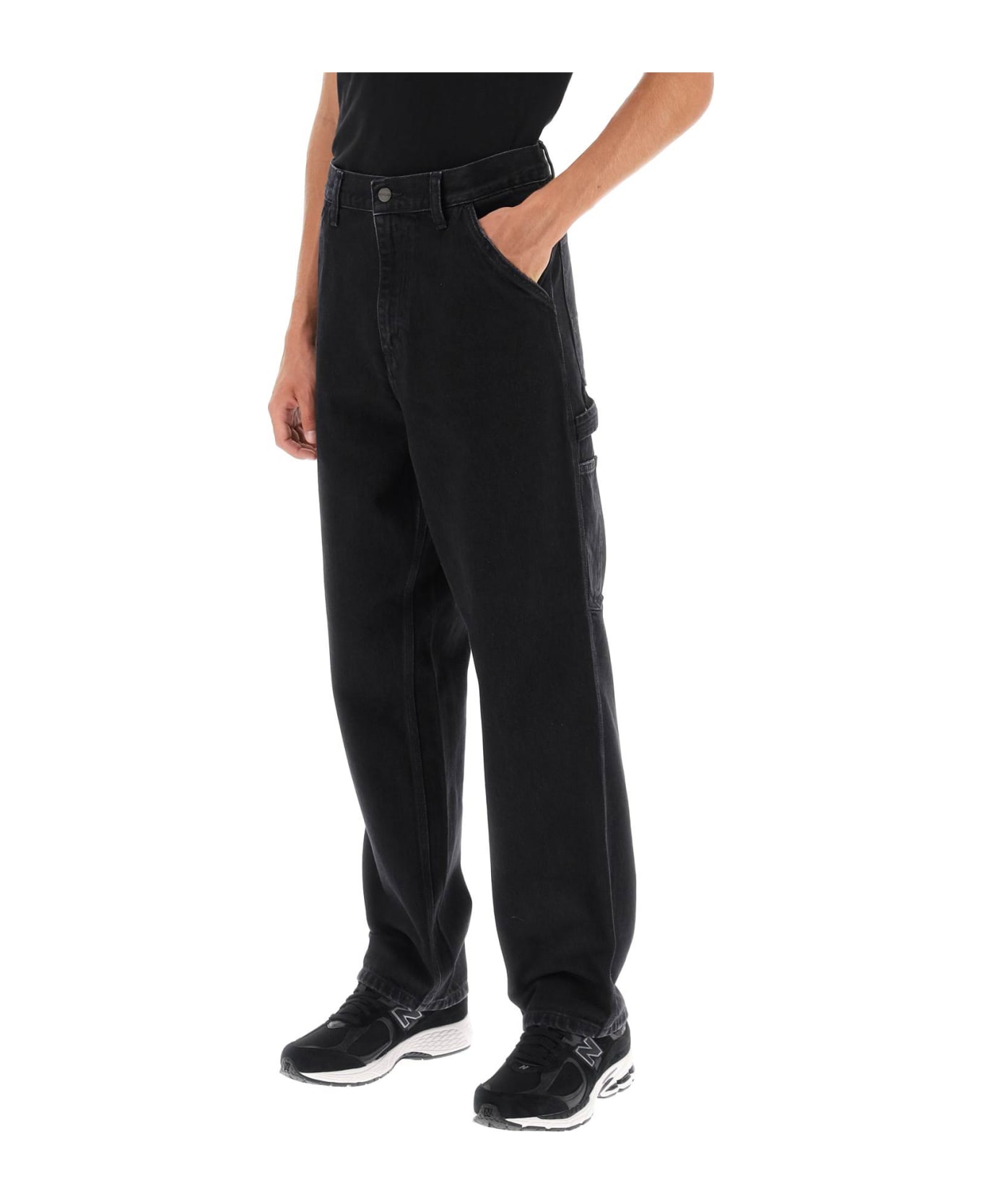 Carhartt Wip Single Knee Jeans - Black