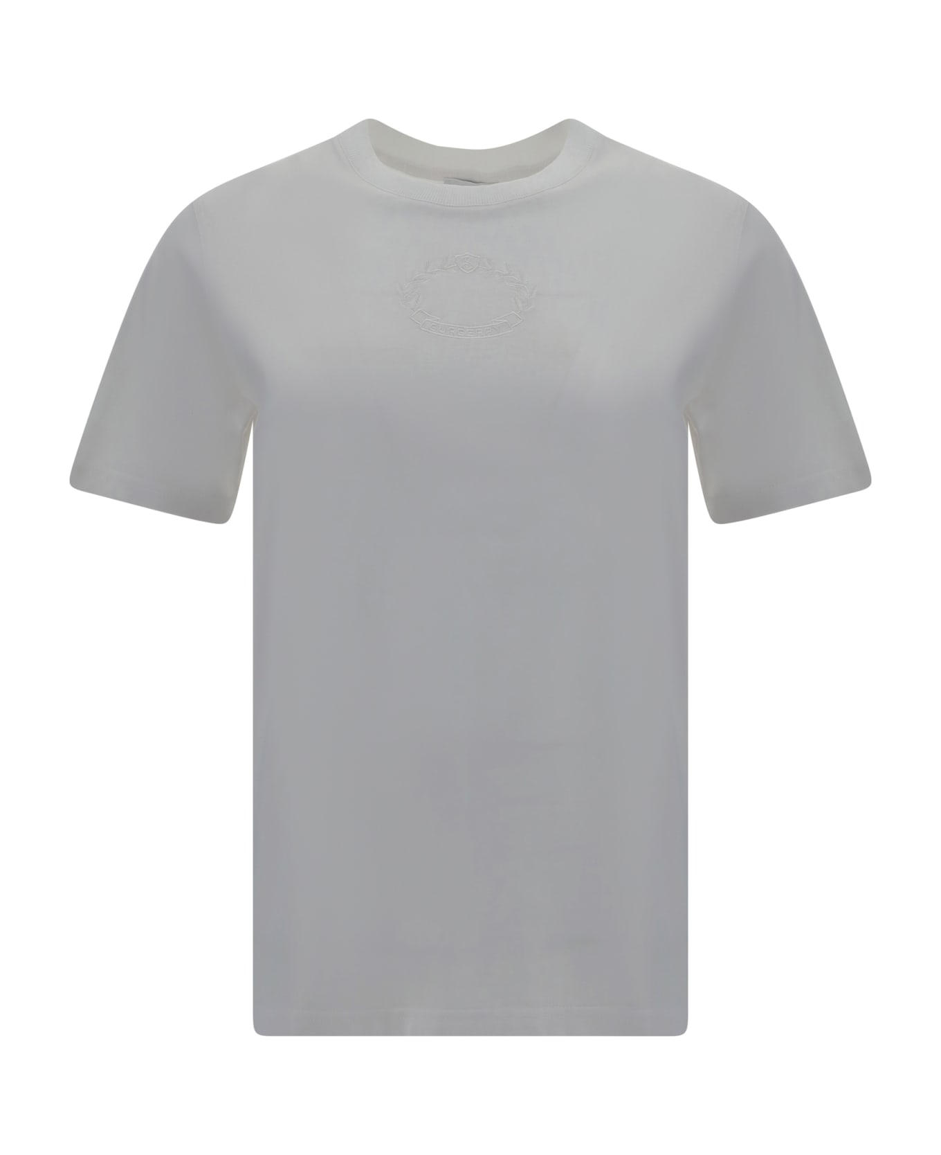 Burberry White Cotton T-shirt - White Tシャツ