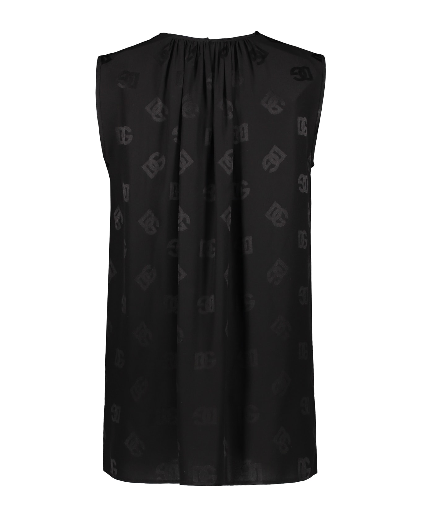 Dolce & Gabbana Silk Blouse - black
