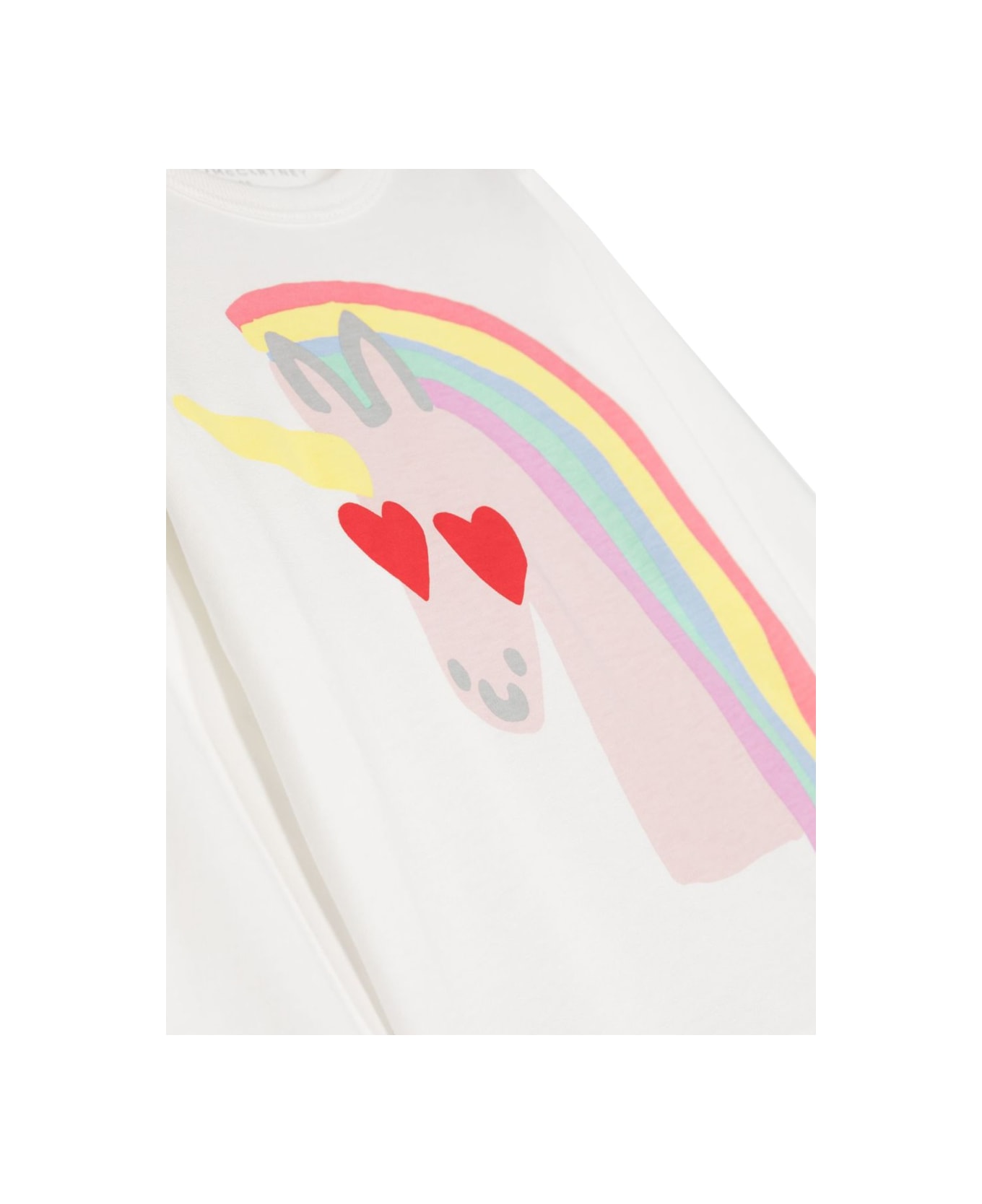 Stella McCartney Kids Unicorn Ml T-shirt - IVORY