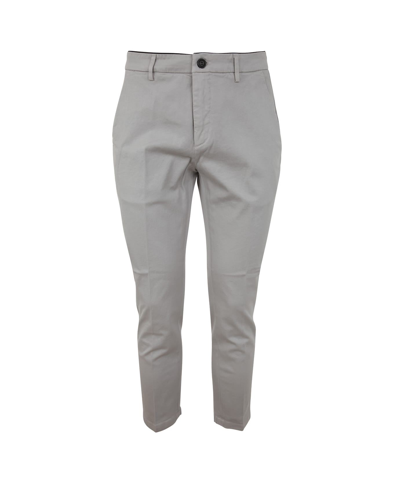 Department Five Prince Chinos Crop Trousers - Stucco