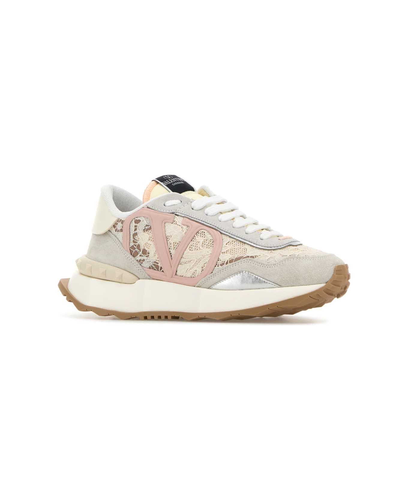 スニーカー VALENTINO LACE RUNNER SNEAKERS Valentino Garavani Lace Runner Sneakers | Neiman Marcus