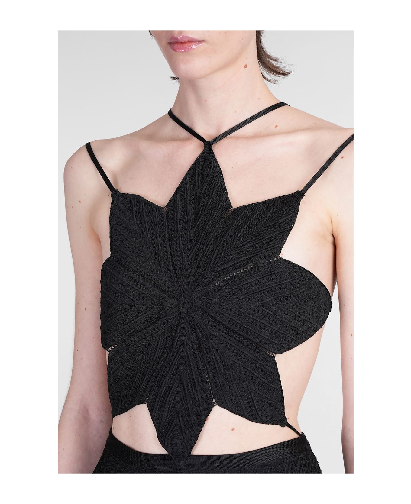 In Black Viscose