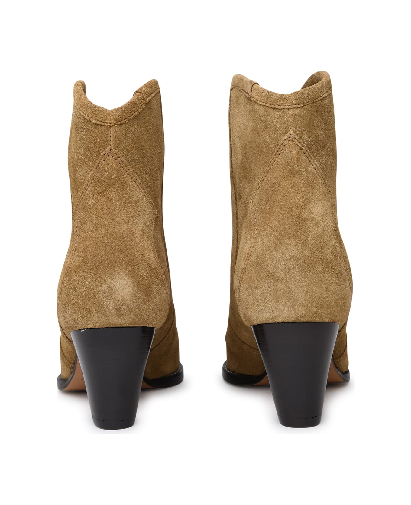 Isabel Marant Darizo Suede Ankle Boots - Brown ブーツ
