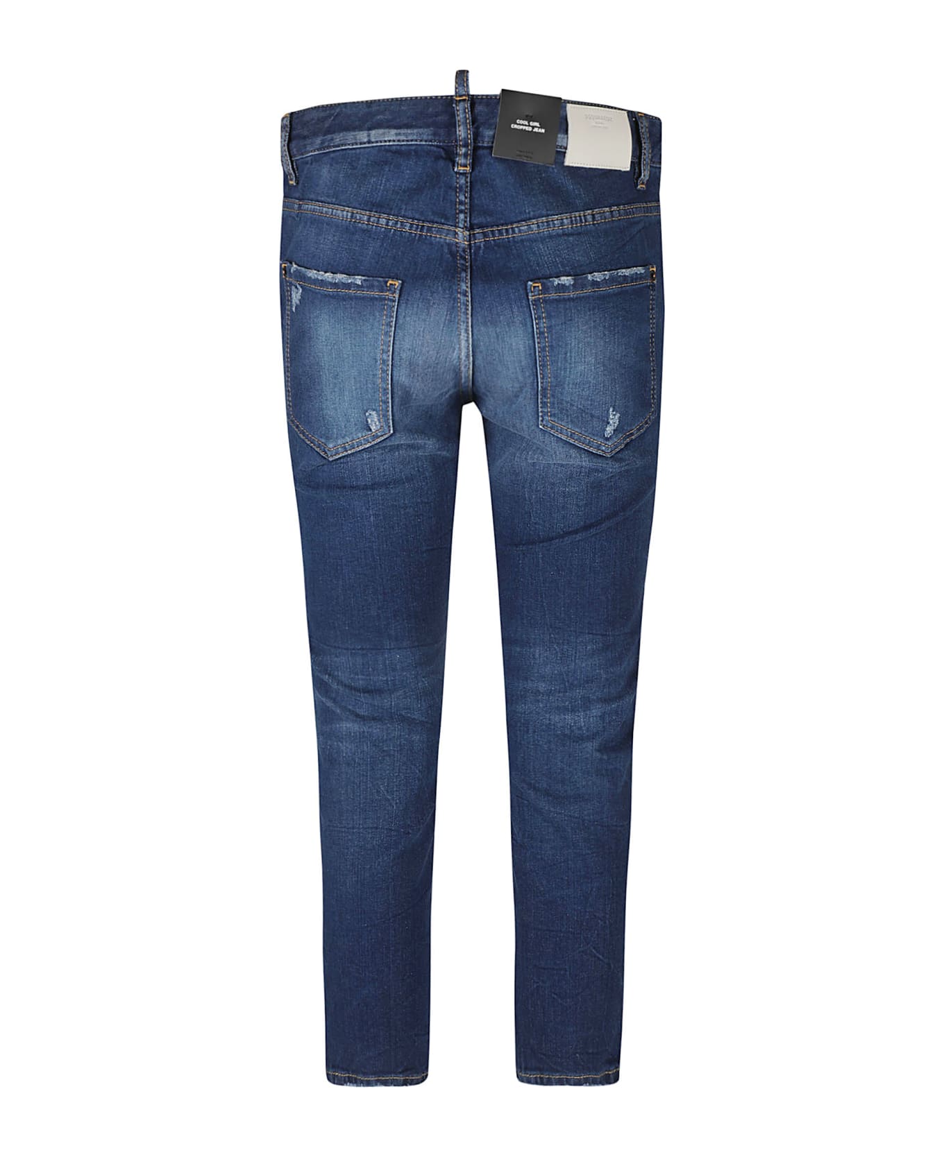 Dsquared2 Cool Girl Cropped Jeans - Navy Blue
