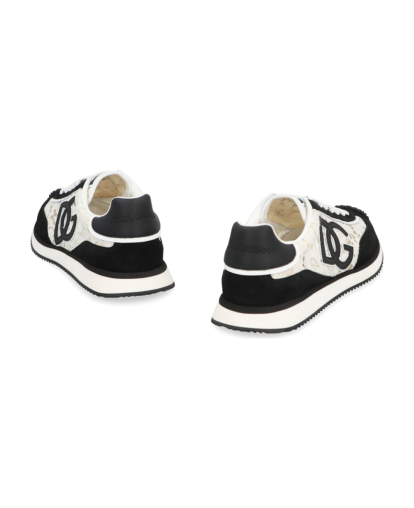 Dolce 
Gabbana Lace Sneakers - White