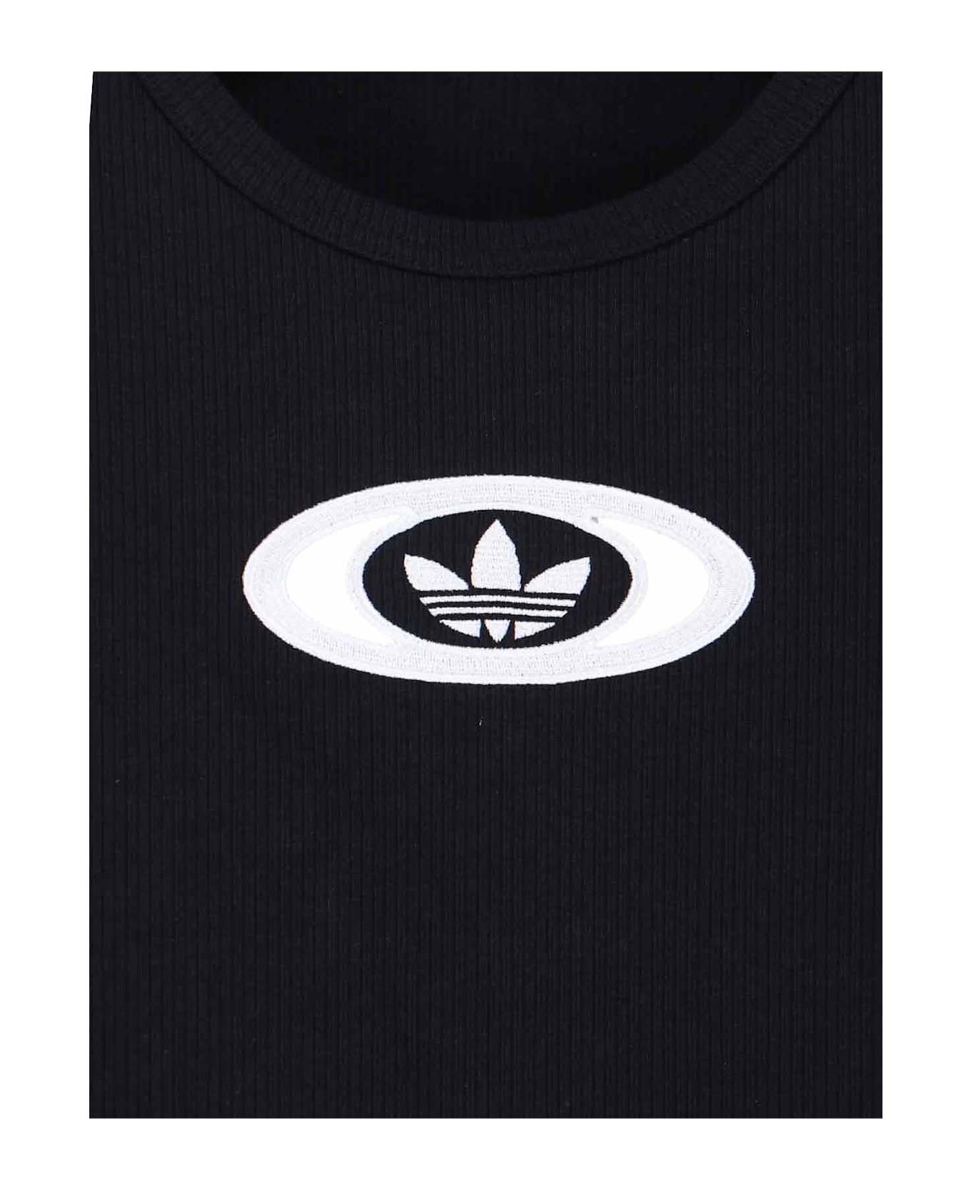 Adidas 'campus 2000' Crop Top - Black  