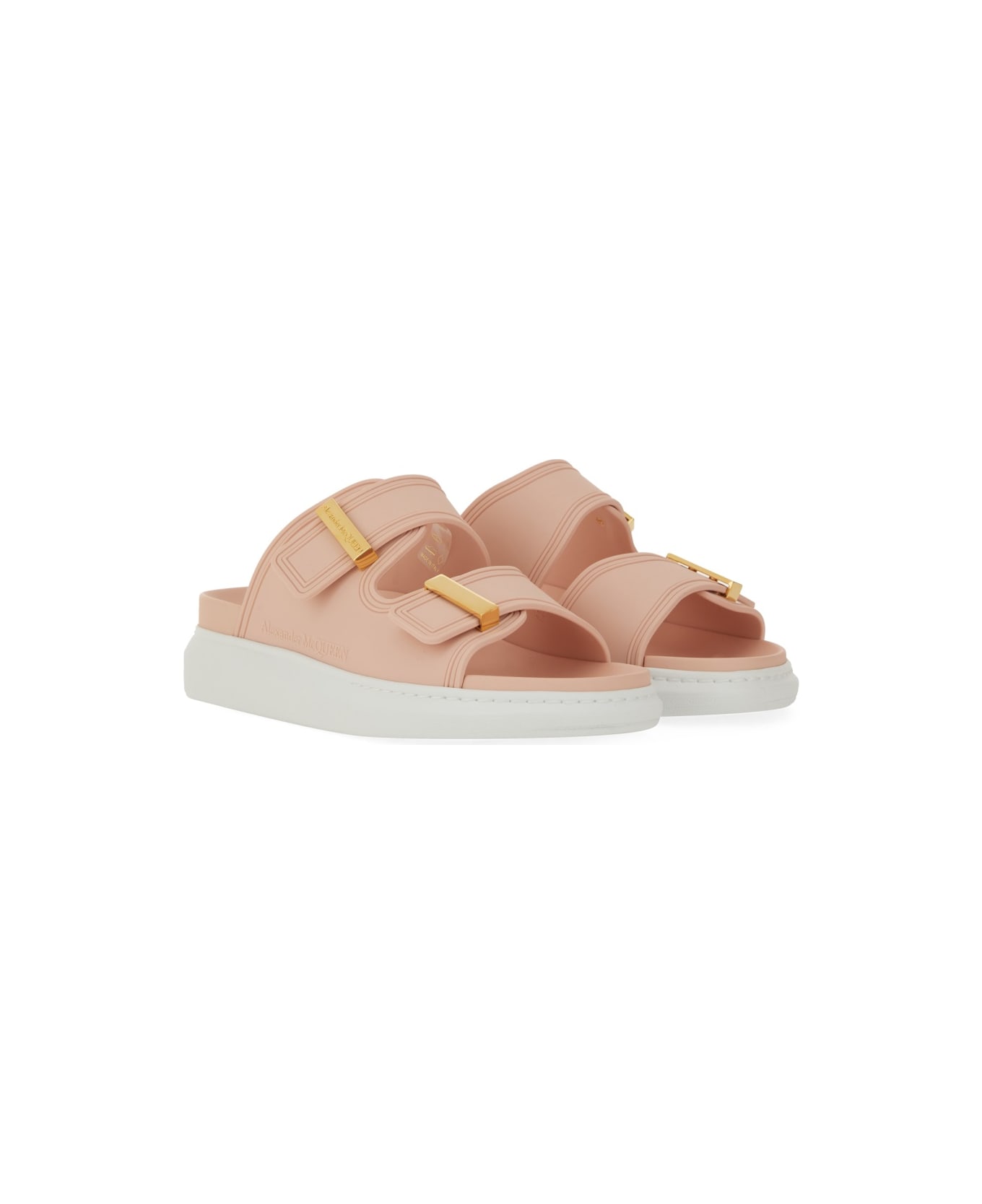 Alexander McQueen Oversize Hybrid Sandal - PINK