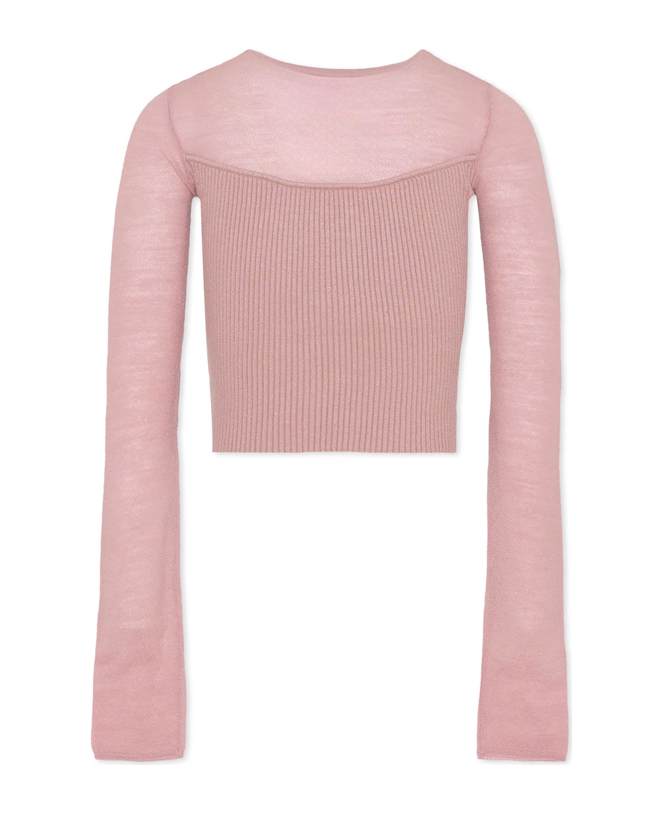 Pinko Pink Top For Girl With Logo - Pink