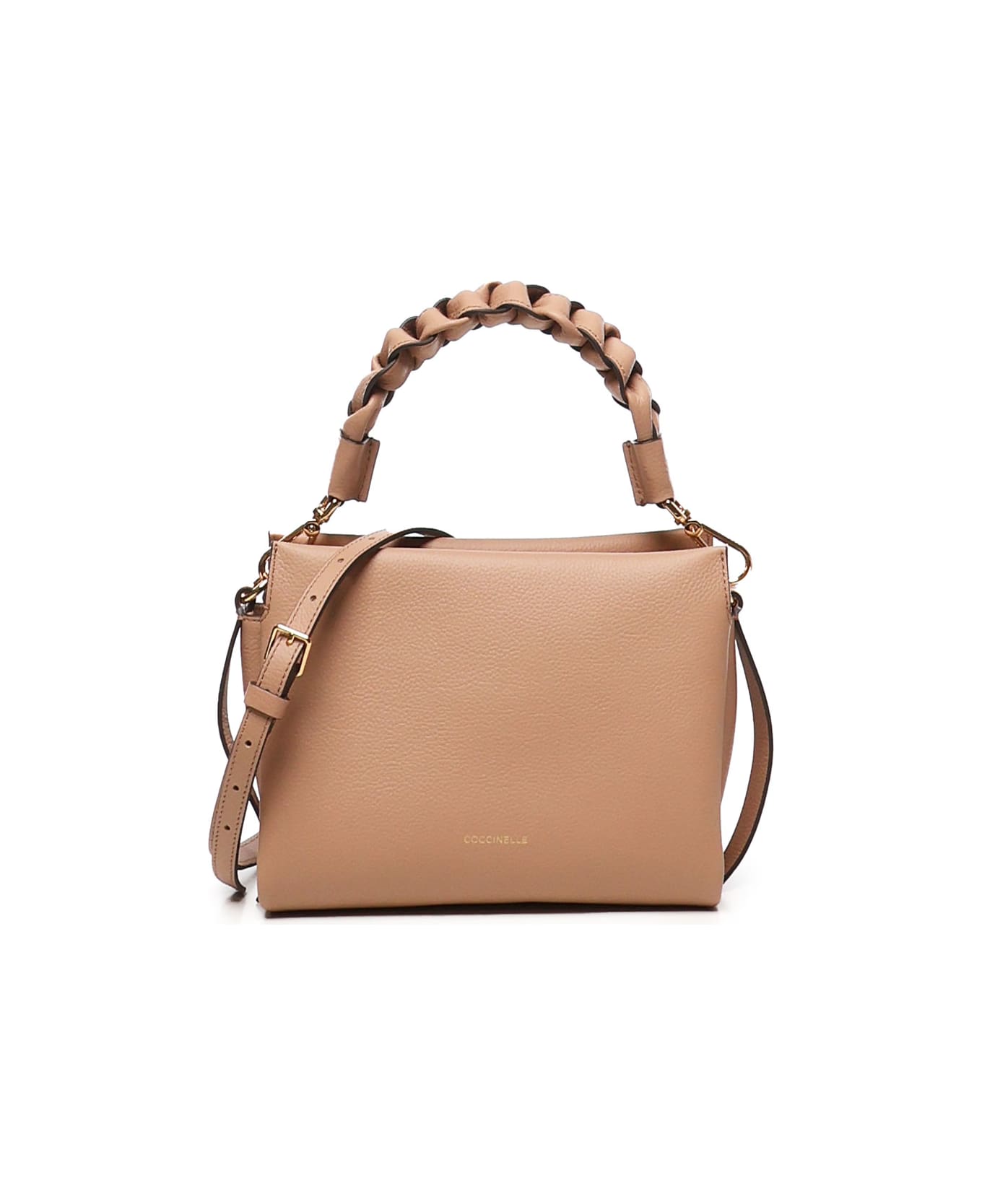 Coccinelle Boheme Grit Tote Bag - PEACH