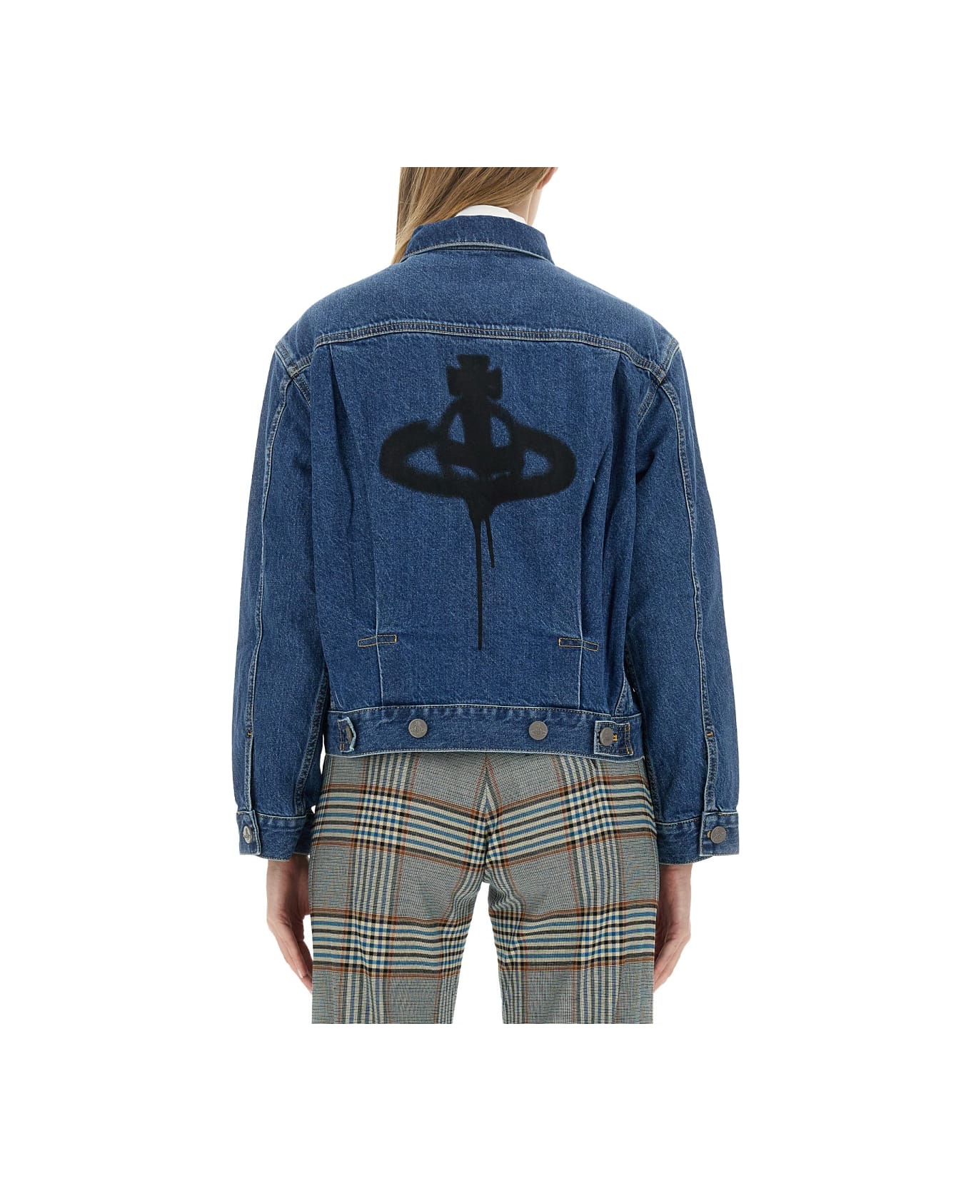 Vivienne Westwood Denim Jacket - BLUE
