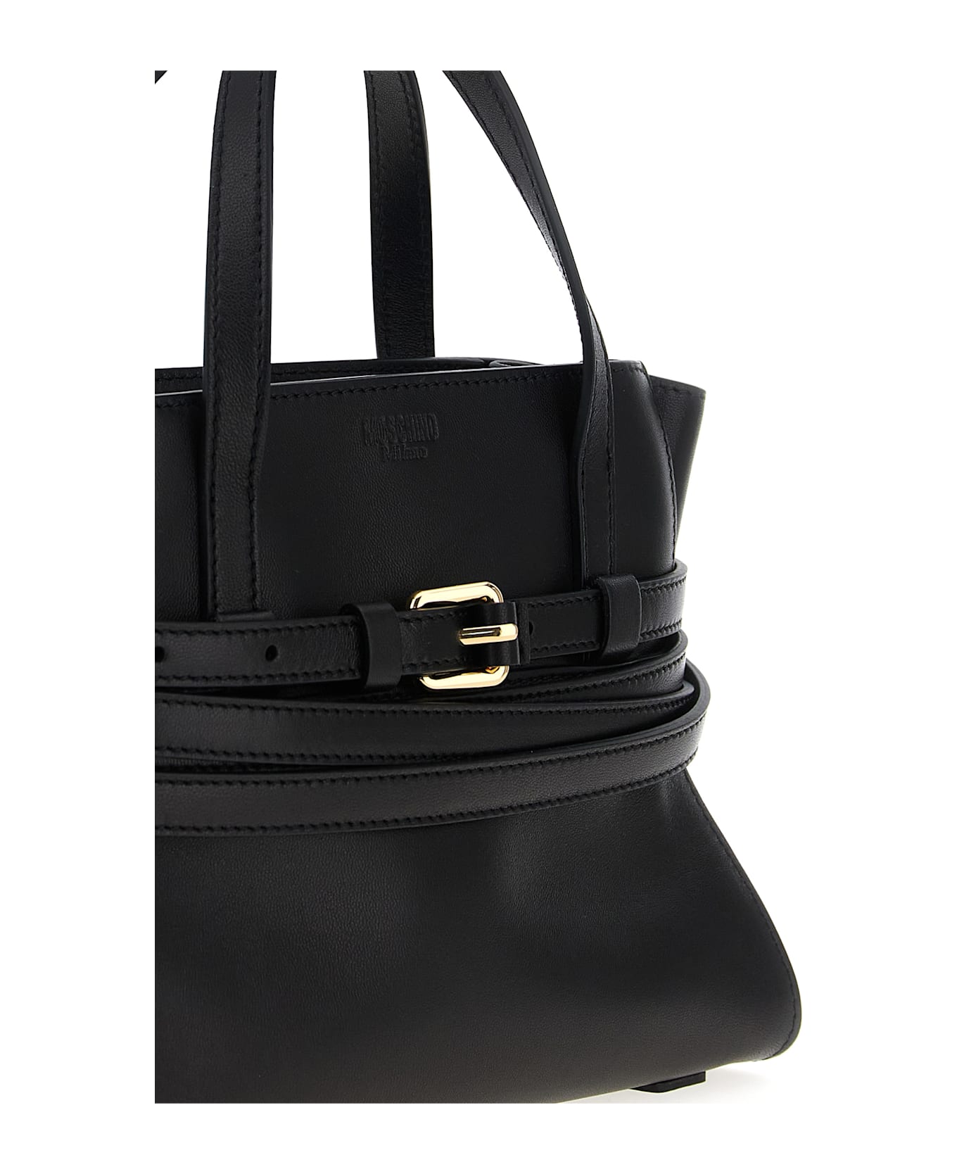 Moschino 
tie Me
 Small Handbag - Black  