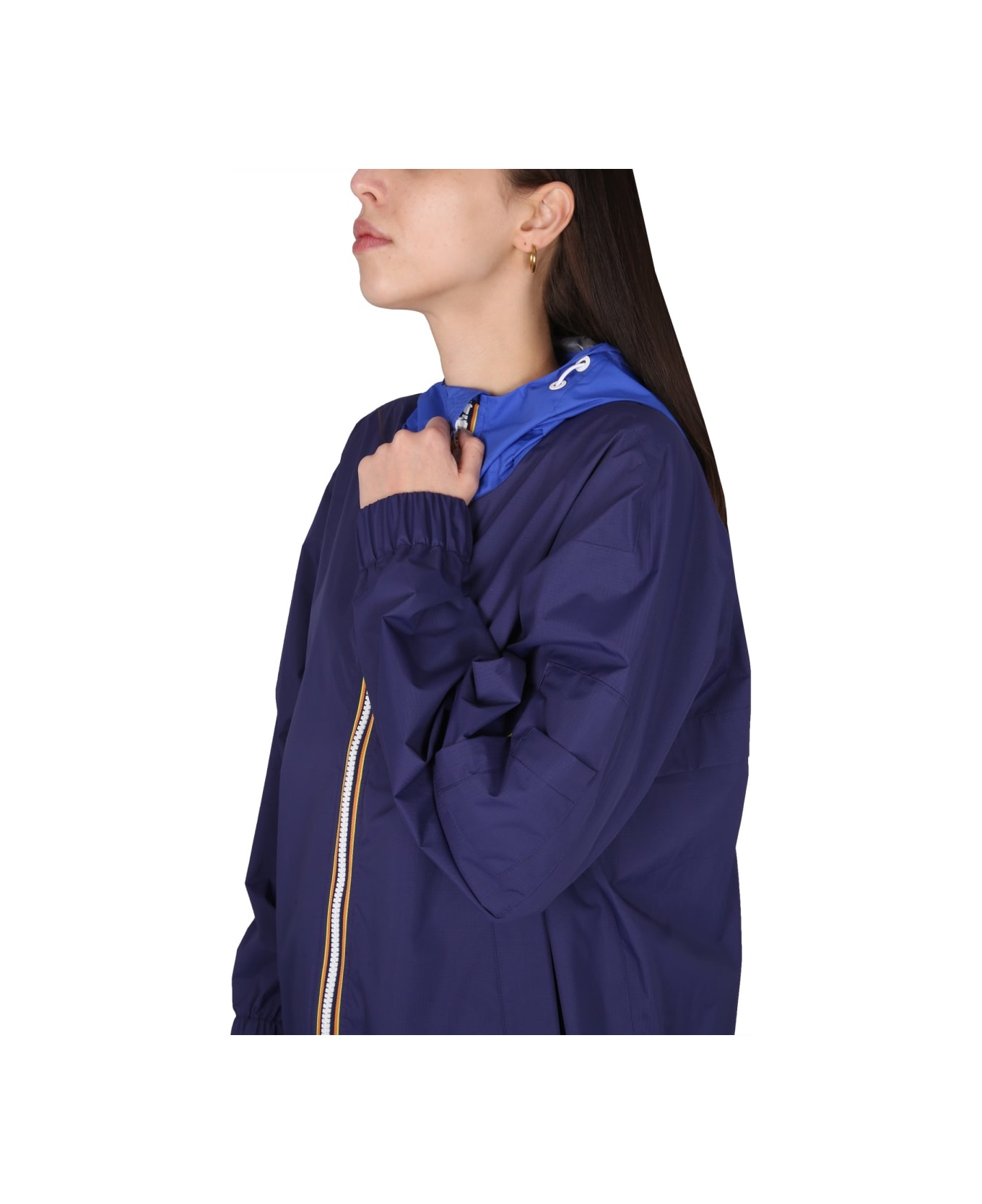 K-Way Claudey Jacket - BLUE