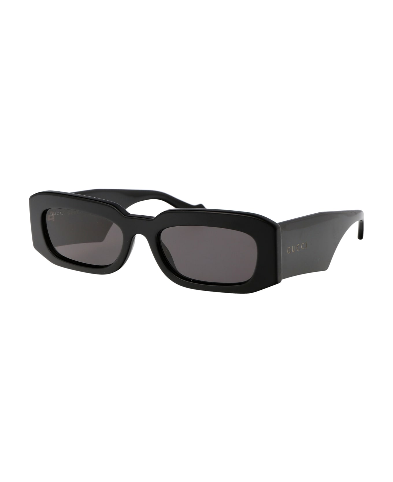Gucci Eyewear Gg1426s Sunglasses - 001 BLACK BLACK GREY