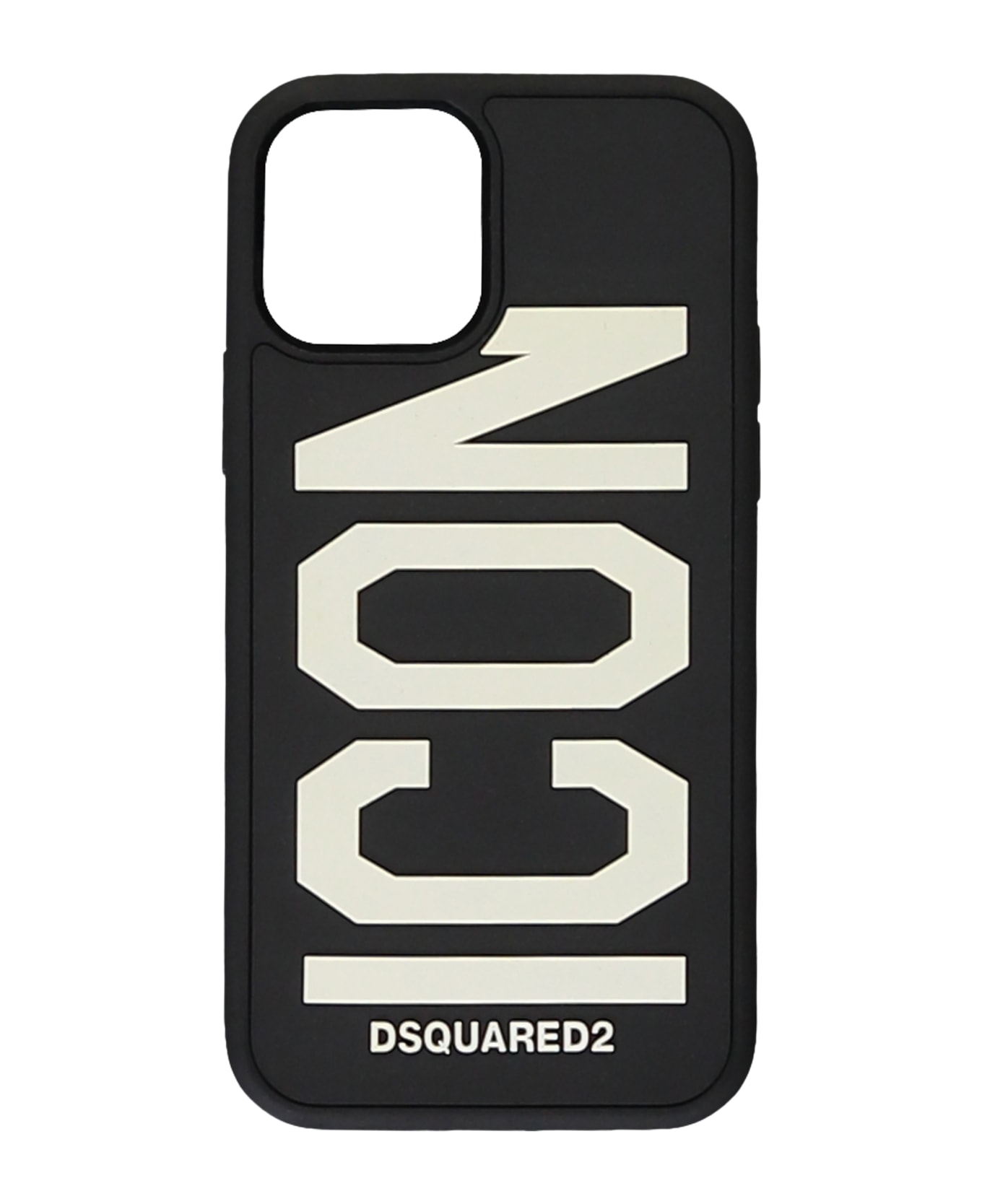 Dsquared2 Logo Detail Iphone 12 Pro Case - black