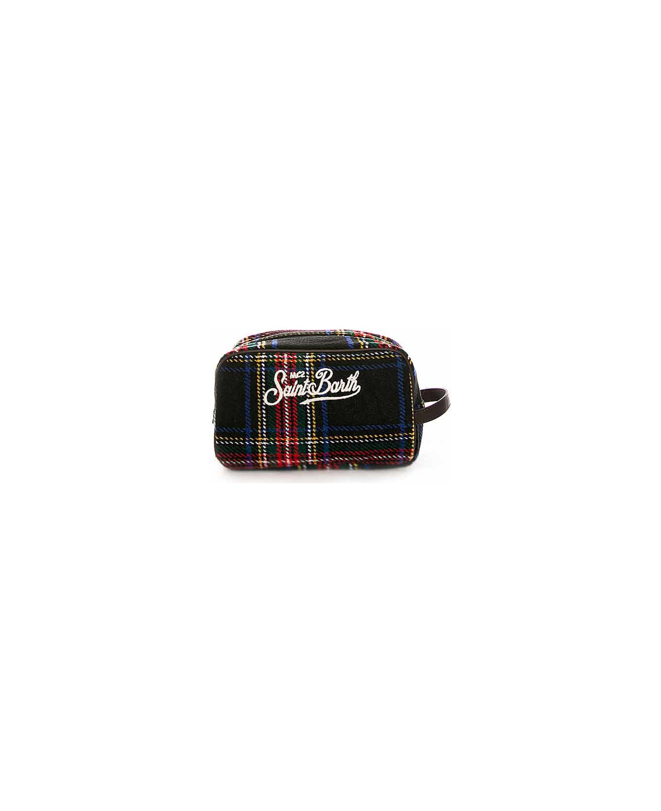 MC2 Saint Barth Tartan Fabric Beauty Case トラベルバッグ 通販