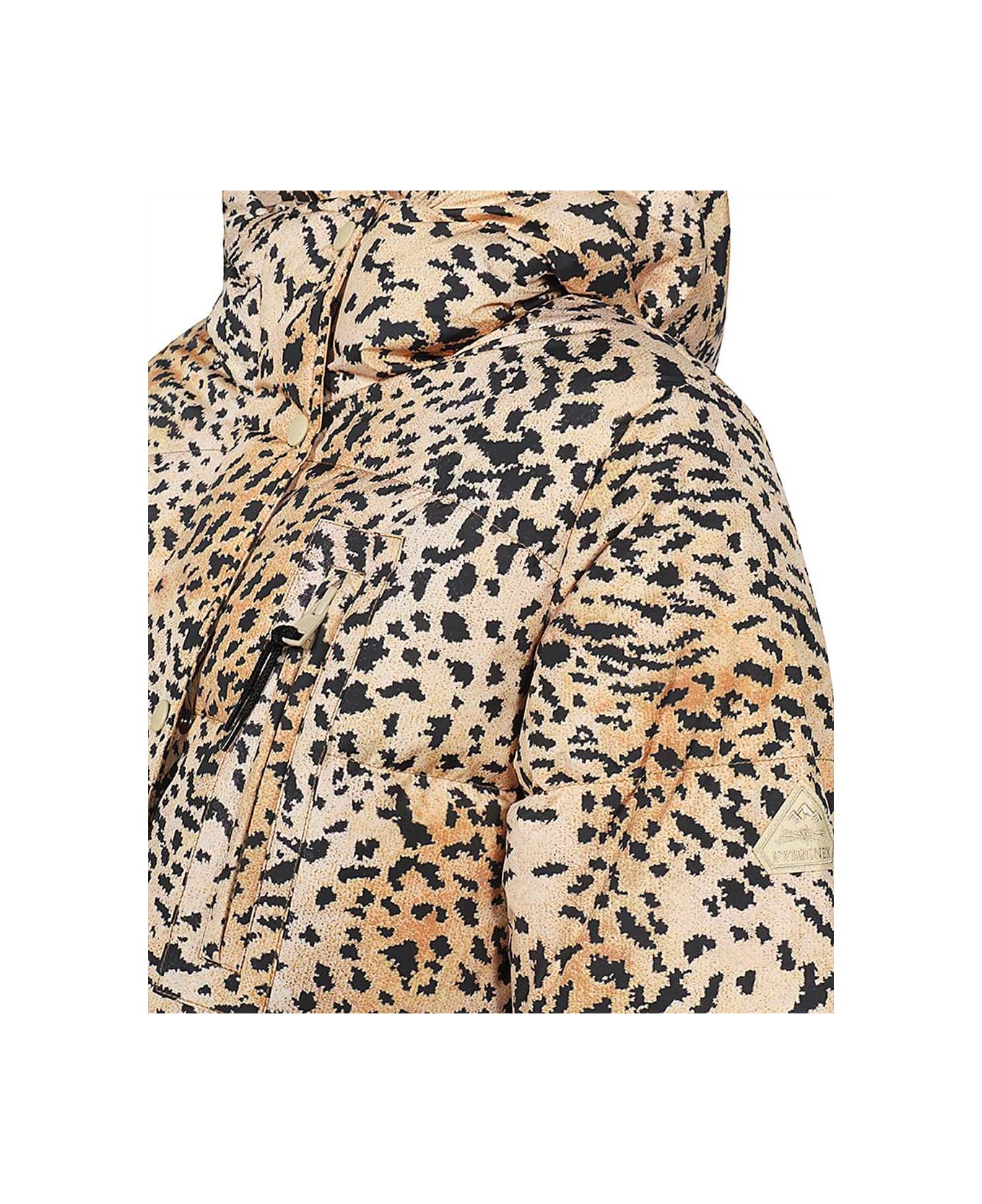 Pyrenex Hooded Down Jacket - Multicolor