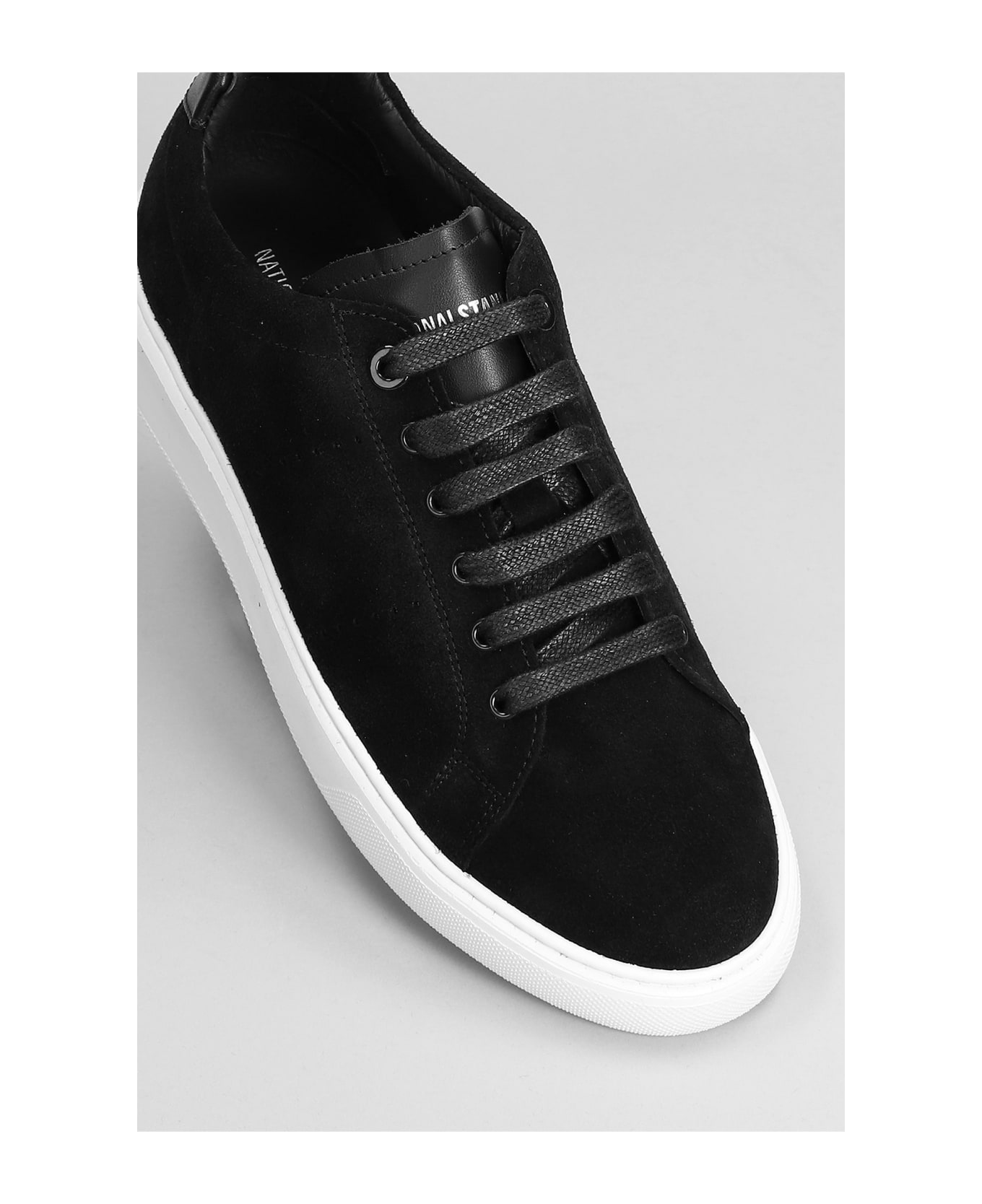 National Standard Edition 9 Sneakers In Black Suede - black