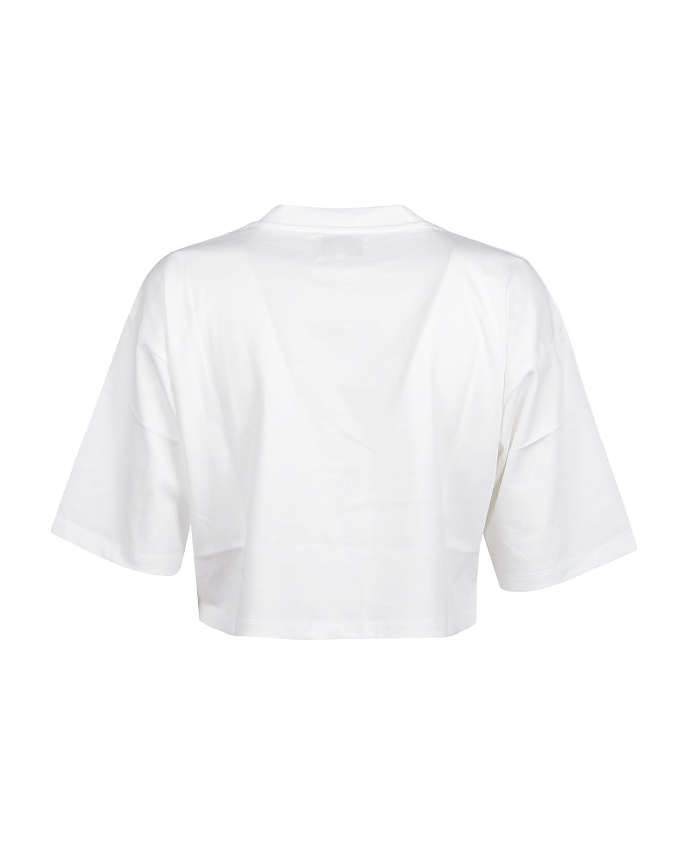 Loulou Studio Gupo Cropped T-shirt - White